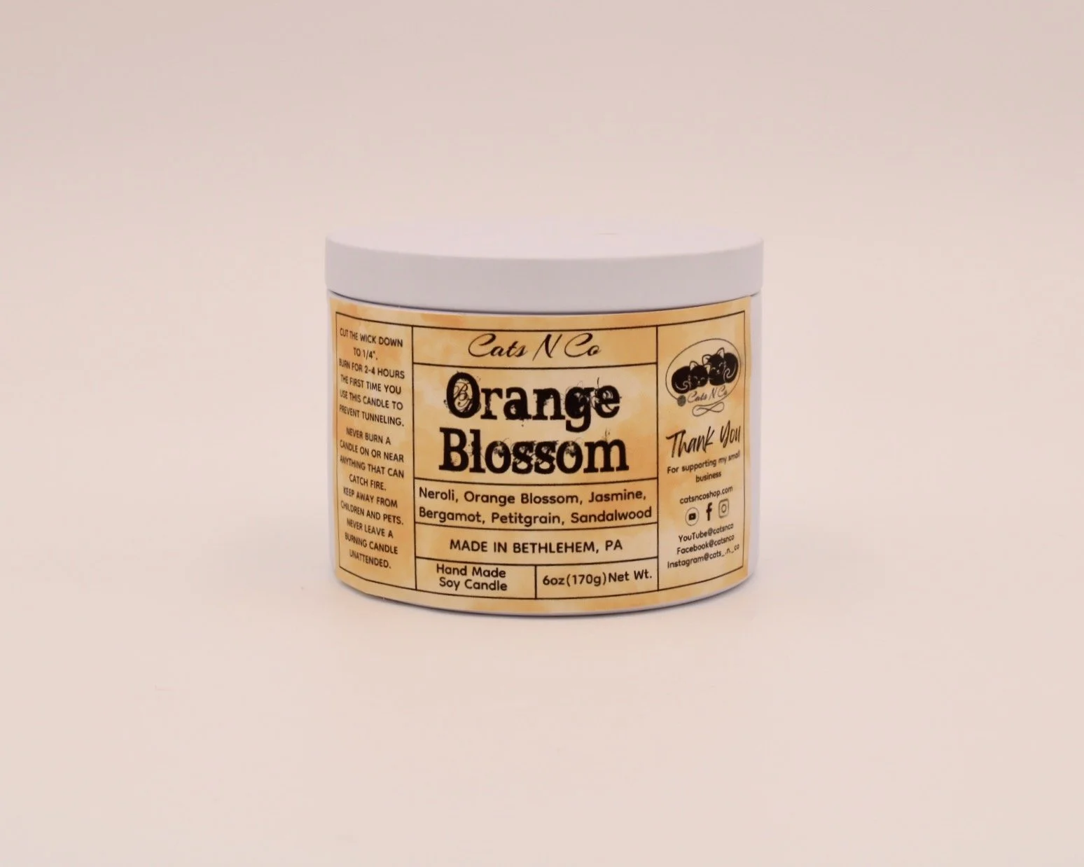 Orange Blossom Candle