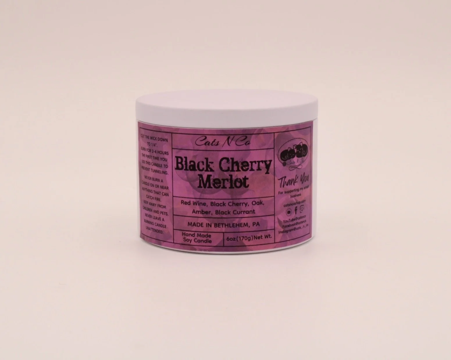 Black Cherry Merlot Candle