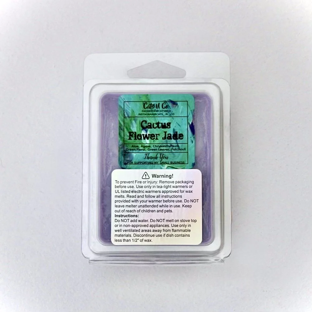 Cactus Flower Jade Wax Melt
