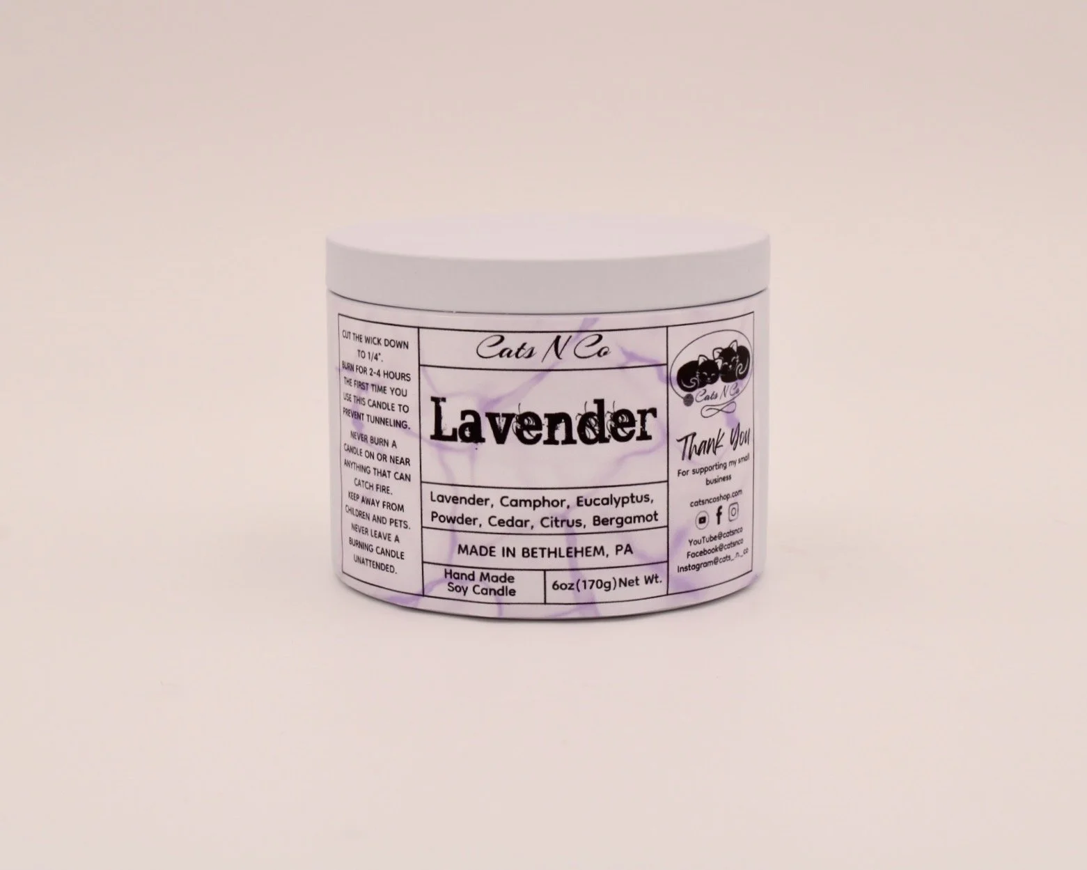 Lavender Candle