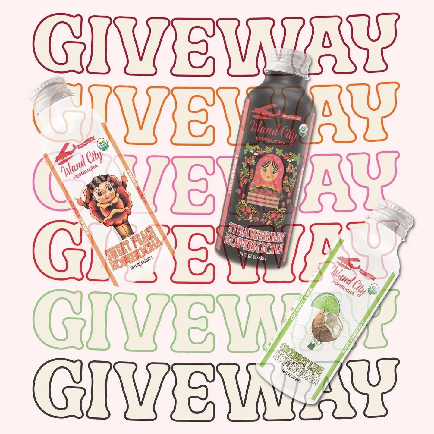HAPPPYYY SPRINGGGGG 🌸🍓🥥 Longer days, better moods, and kombucha in hand >>> We&rsquo;re celebrating with a GIVEAWAY because spring just feels like sharing 💛

5 WINNERS = a free case of kombucha delivered to your doorstop 

How to enter:
