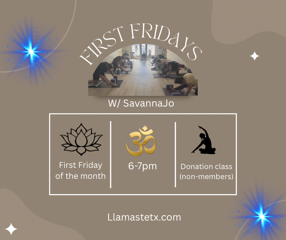 First Fridays Yoga