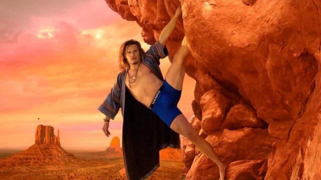 Tony Cavalero Helps Dudes Find 'Ball-ance' In Ads for Hanes