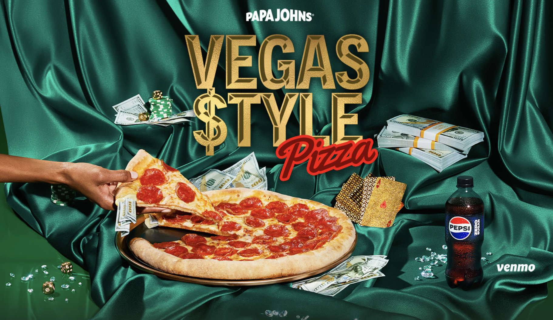 Papa Johns gives Vegas a pizza of its own