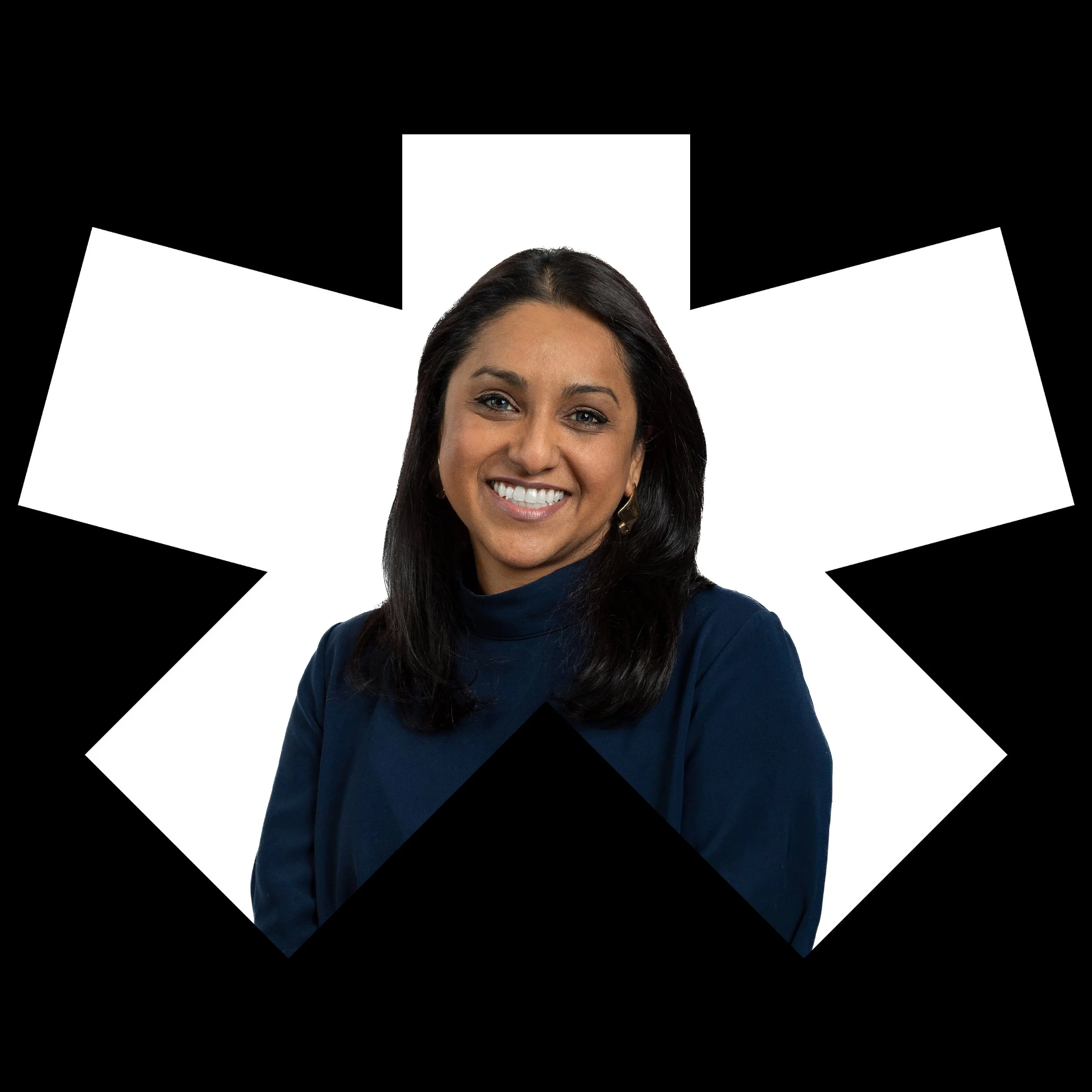 Half body photo of chief innovation officer Tasha Dean 