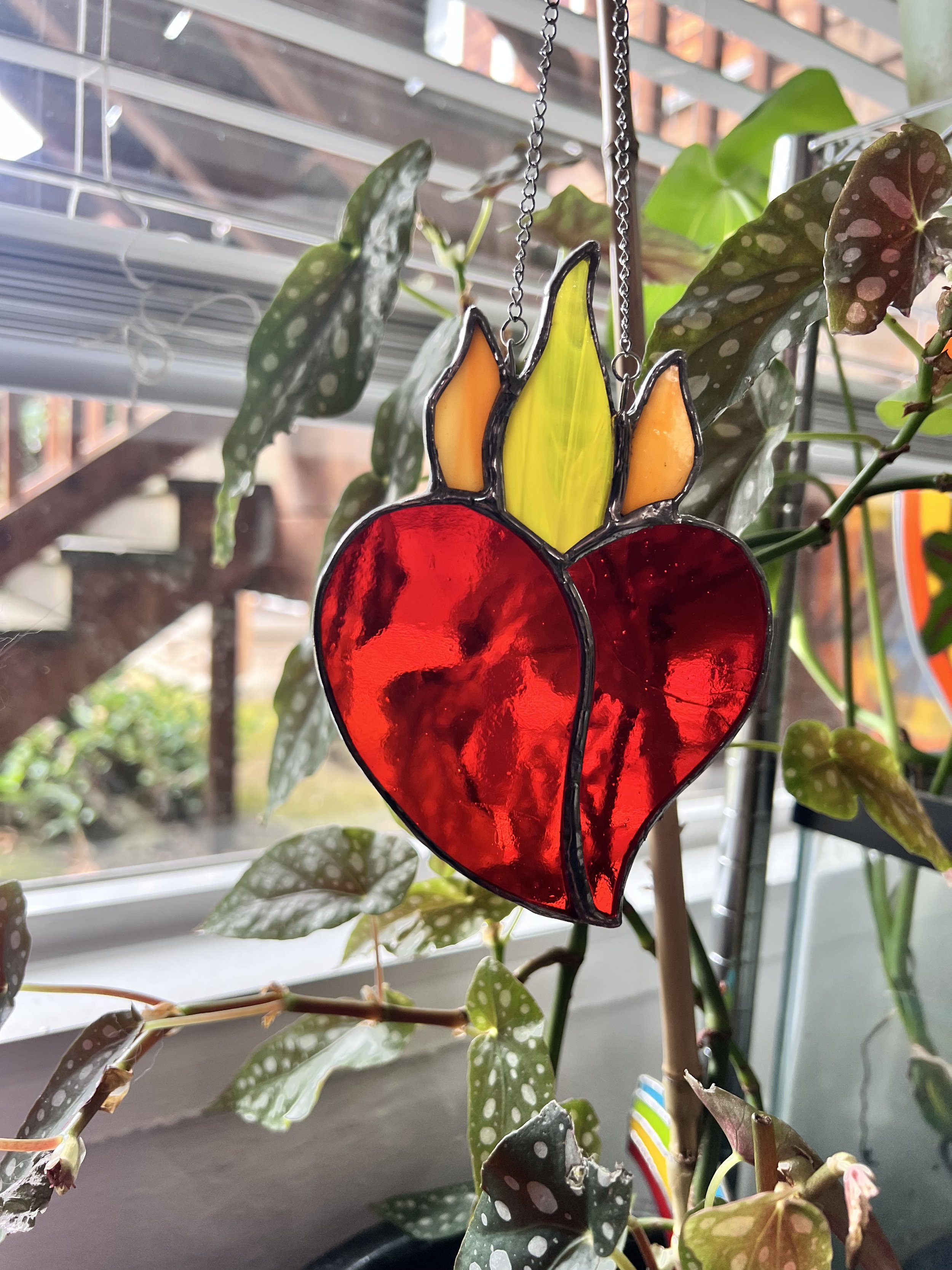 Burning heart 1