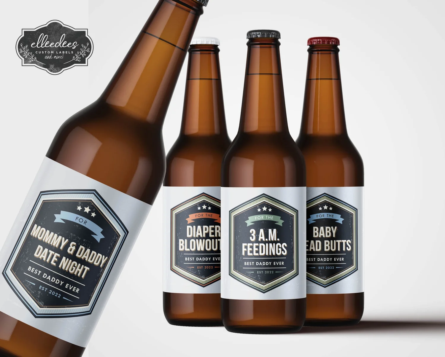 Custom Picture Stickers for Beer — Elleedees Custom Labels