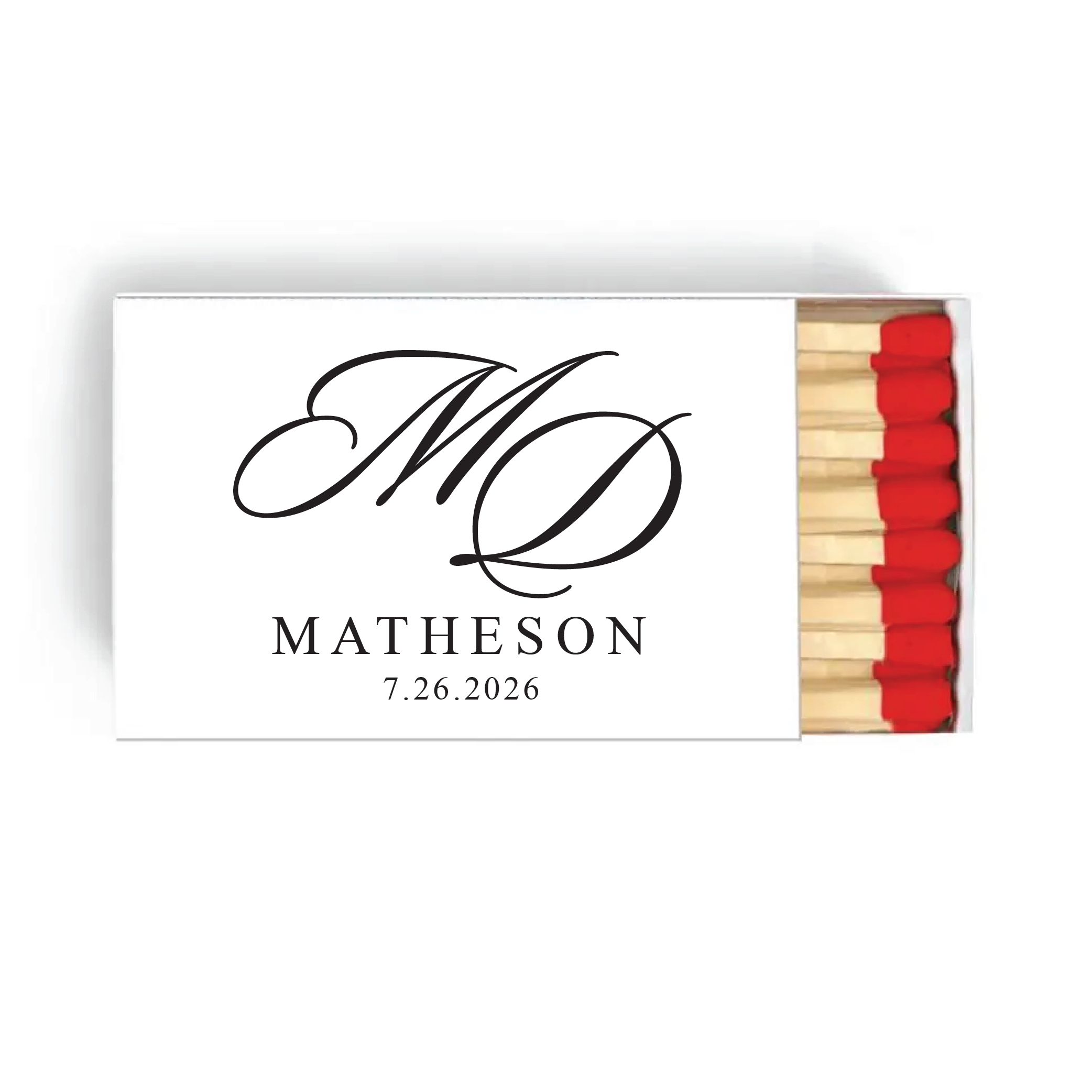 Script Matchbox Labels