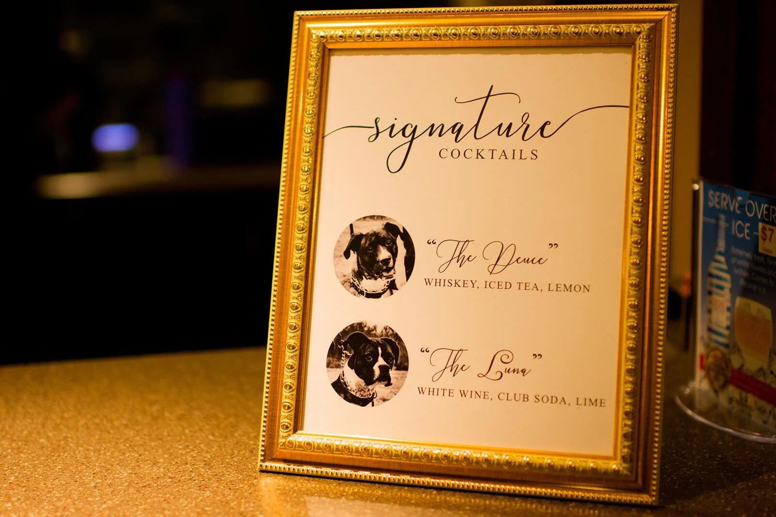 Wedding Drink Sign