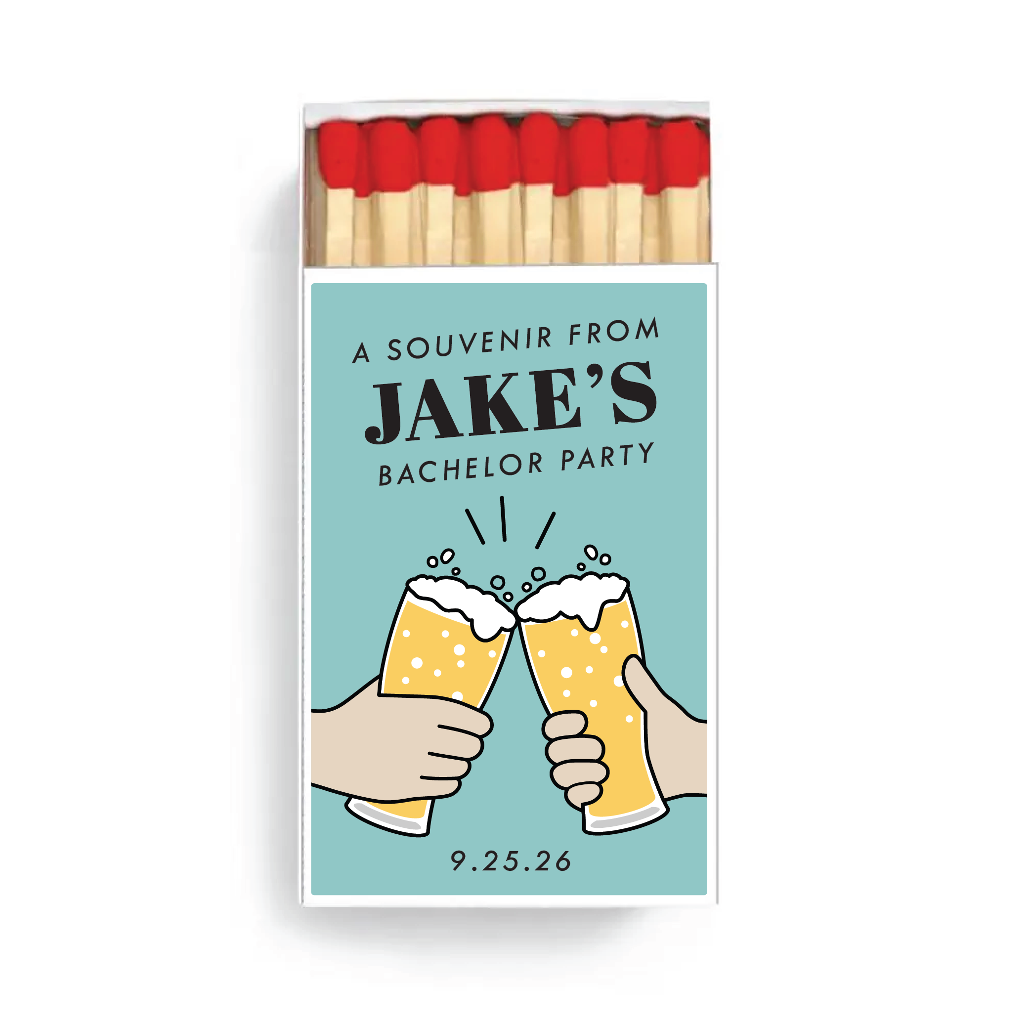 Cheers Beer Matchbox Labels