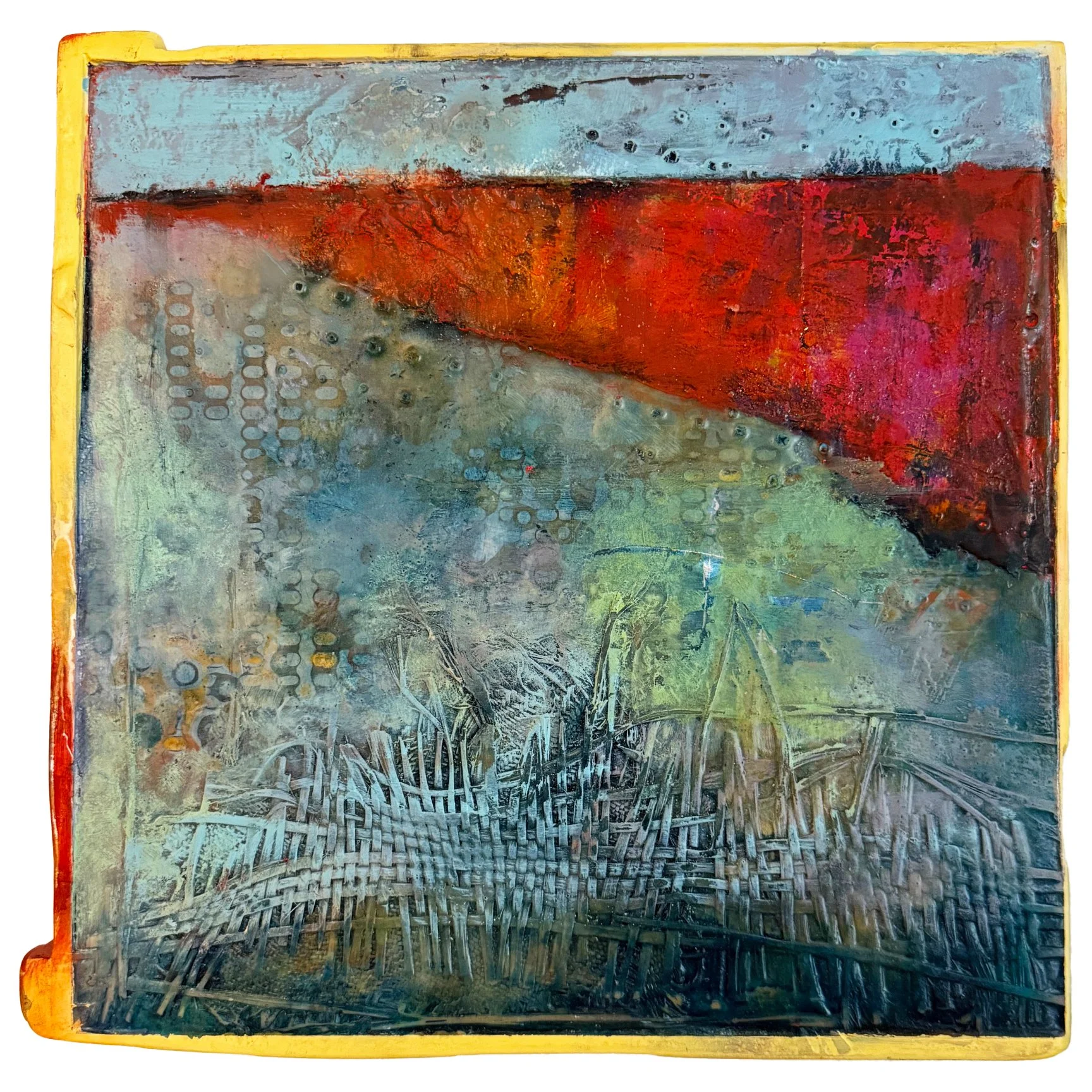 "Hinge" - 14"x14" SOLD