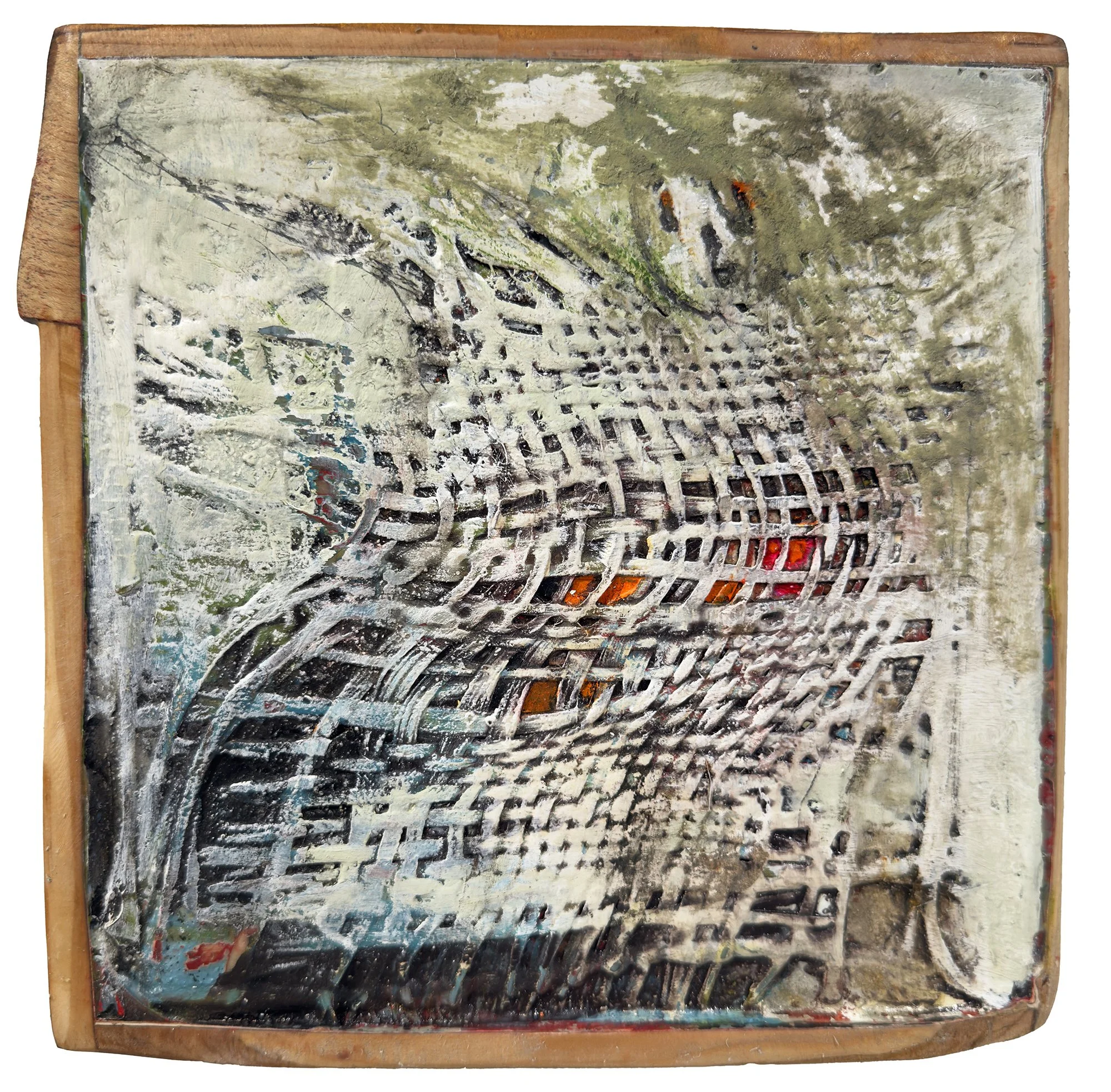 "Hungry Ghost" - 9"x9" SOLD