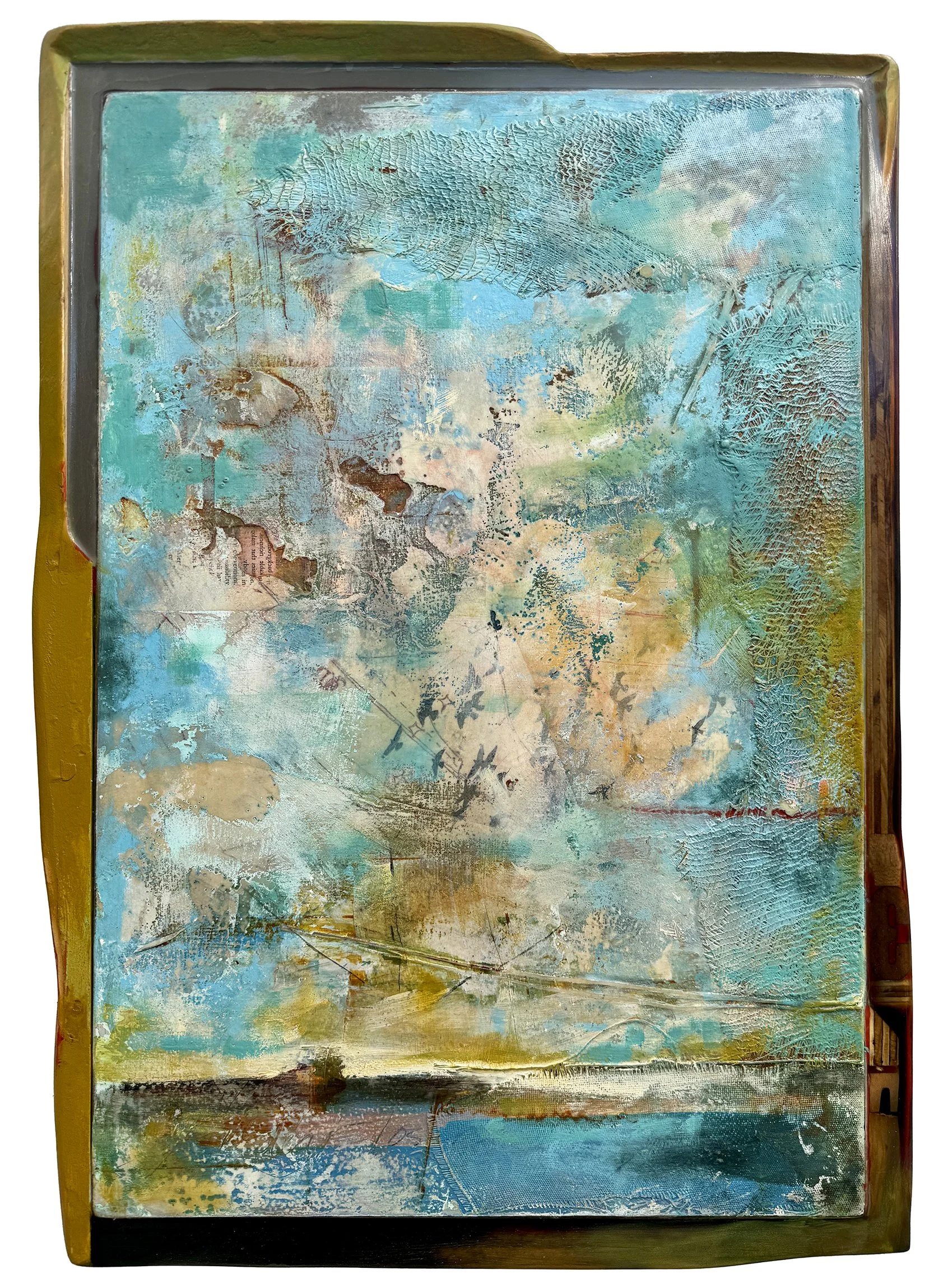 "Uncaptured Poems of Jim Harrison" - 26"x18" SOLD