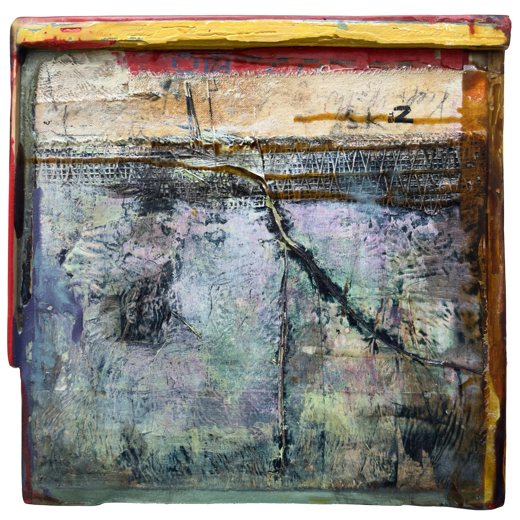 "Shoreline" - 10.5"x10.5"