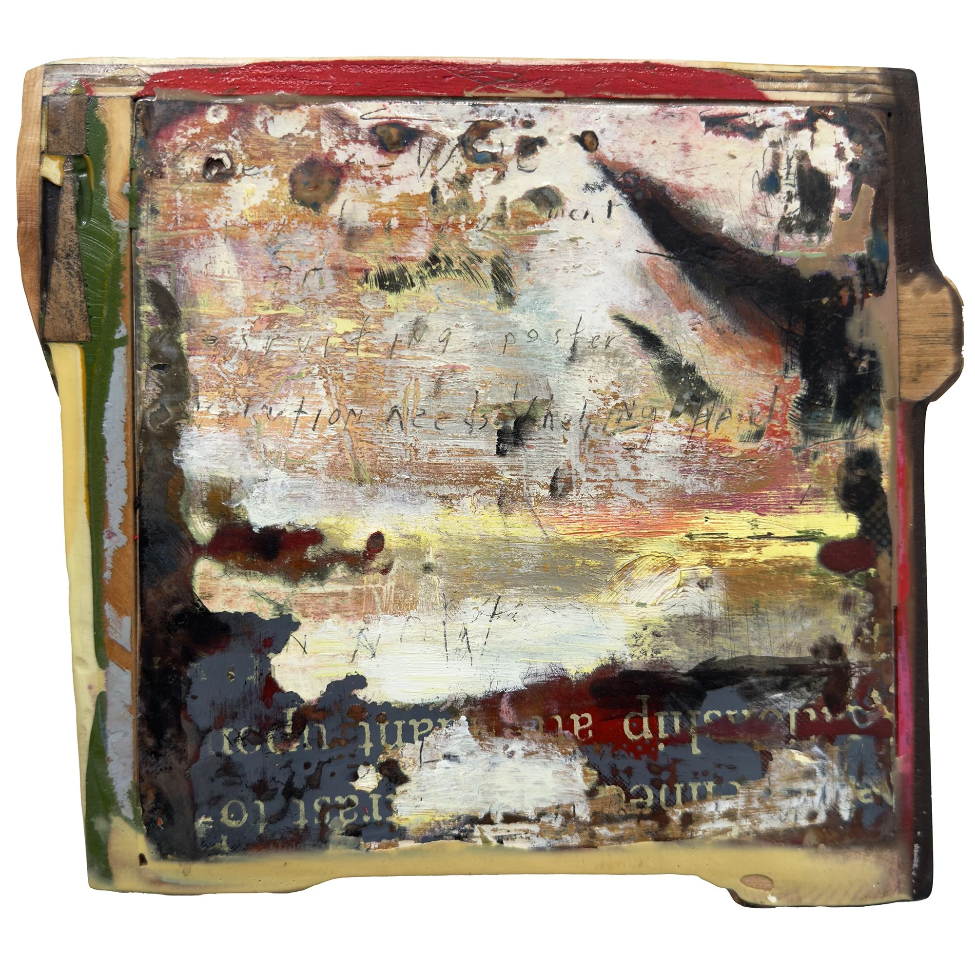 "Evolution Needs You" - 9"x9" SOLD