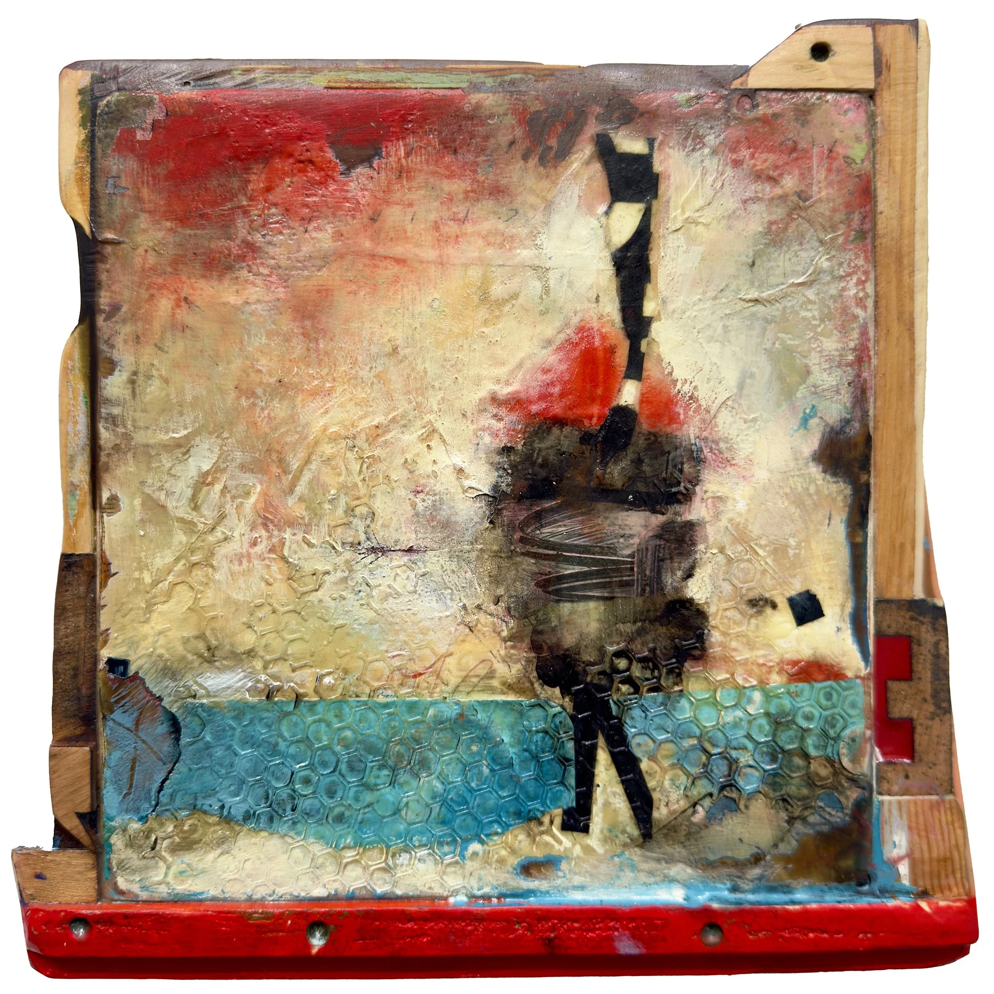 "Anna's House" - 9"x9" SOLD