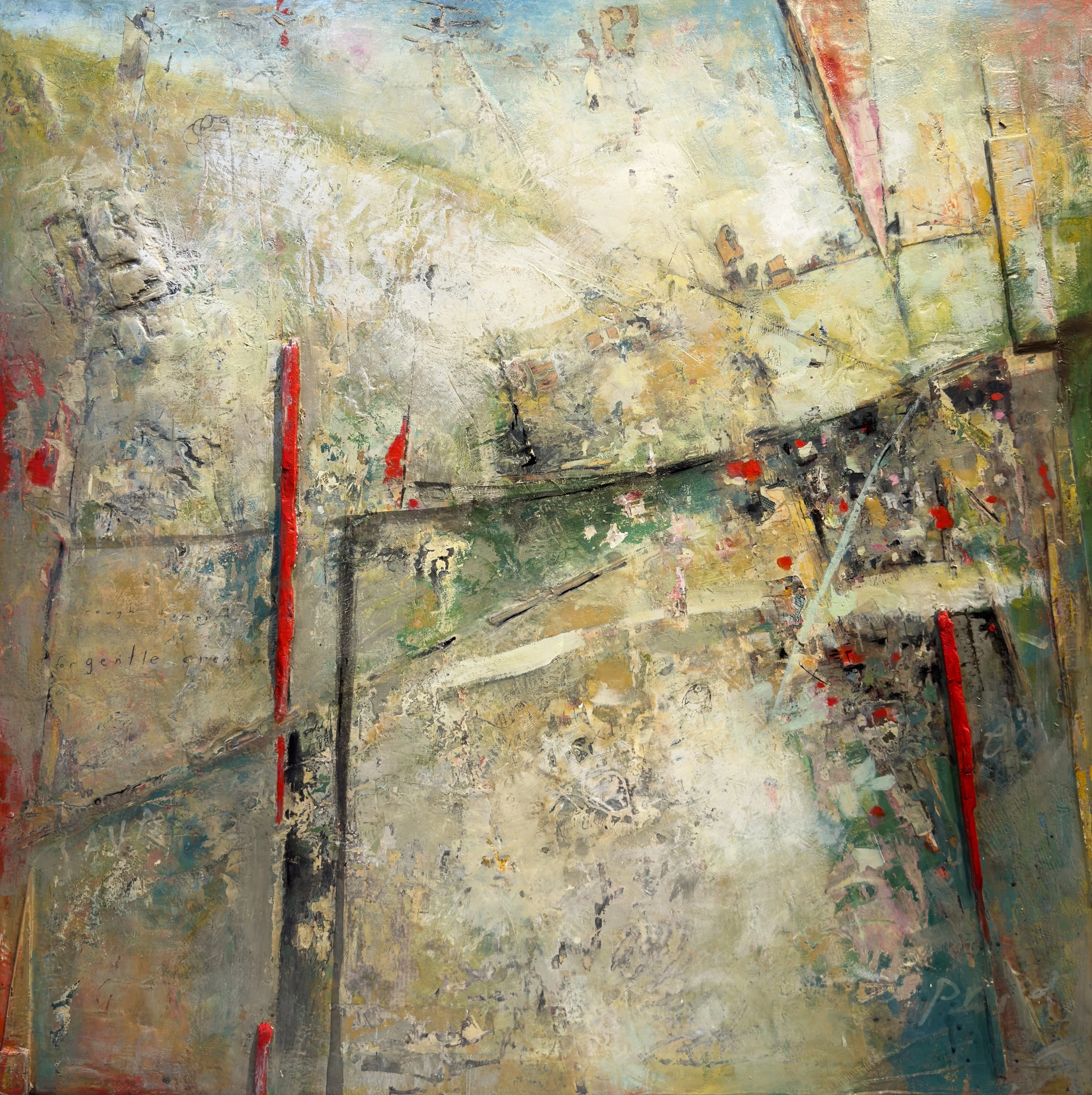 "Green & Pleasant Land" - 44"x44" SOLD