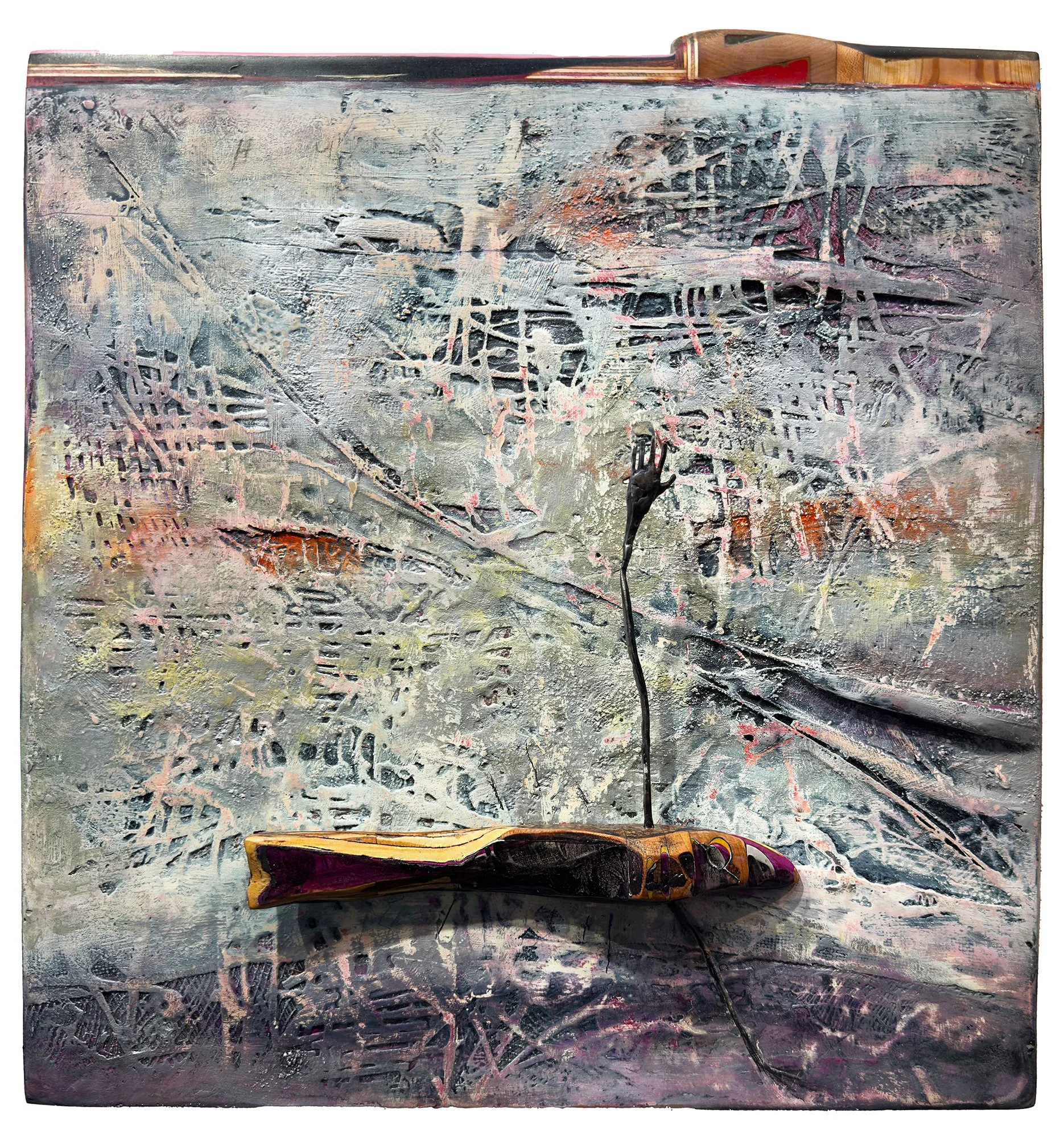 "Flying Fish Prototype" - 19.5"x18"