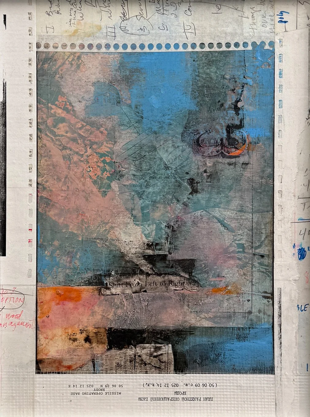 "The Shift" - 16"x12"