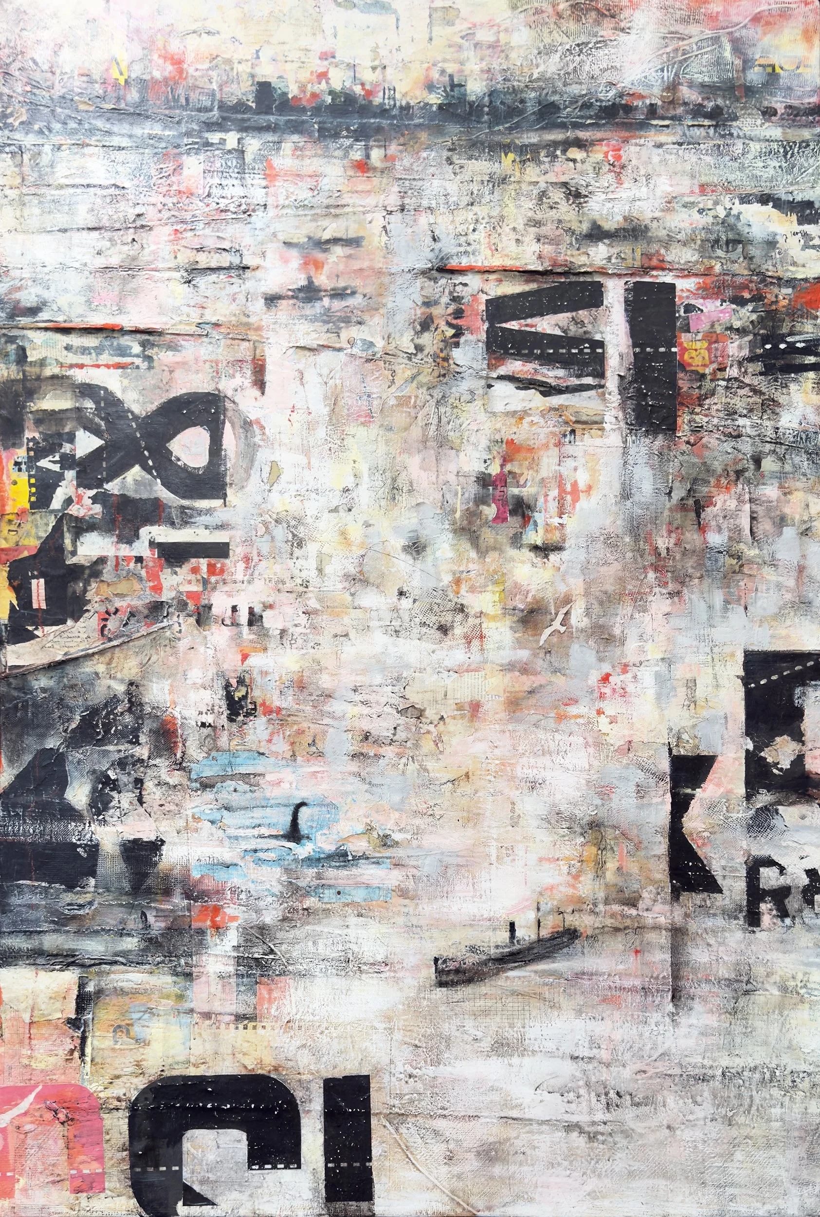 "Situations Above the Thermocline" - 68"x46" SOLD