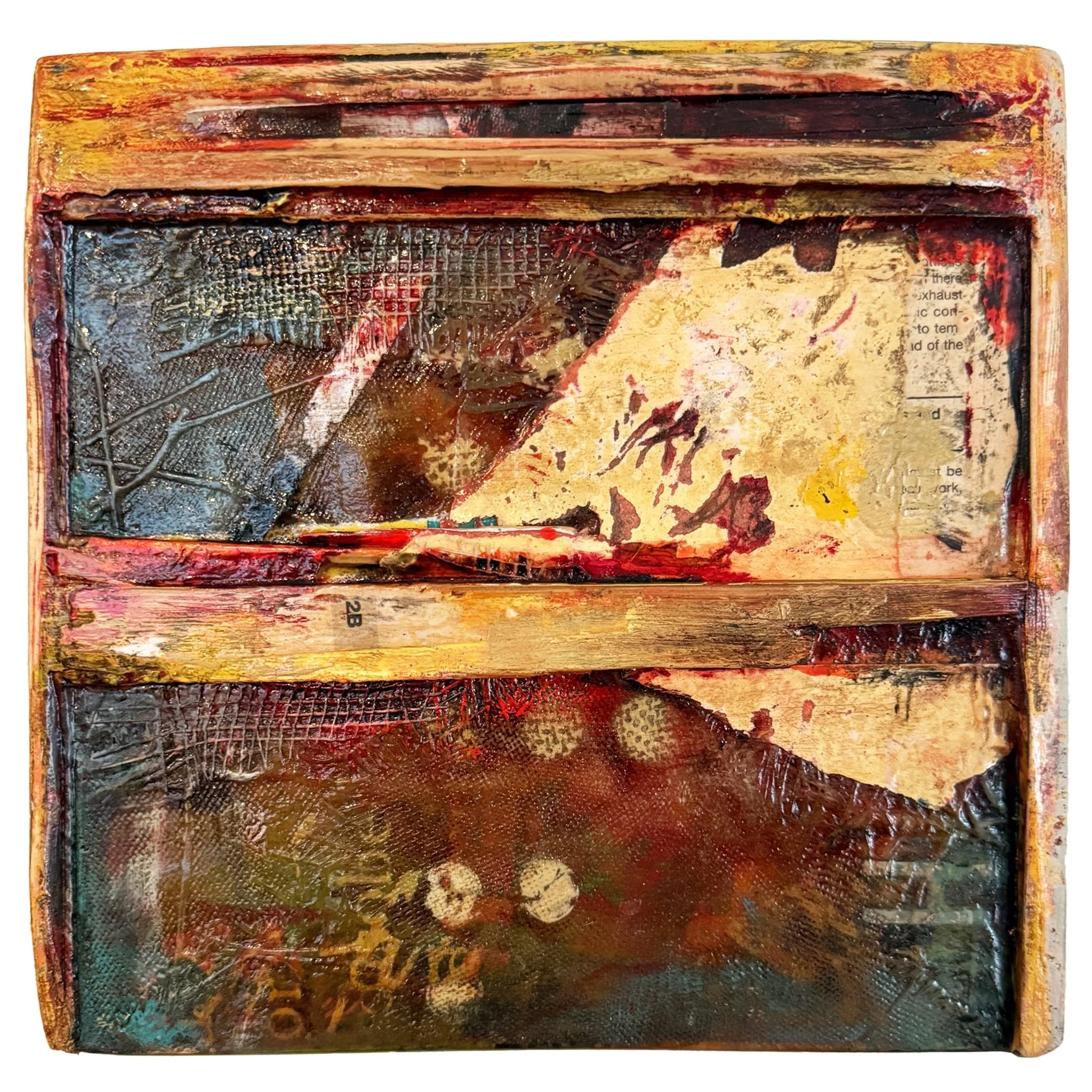 "2B" - 9"x9" SOLD