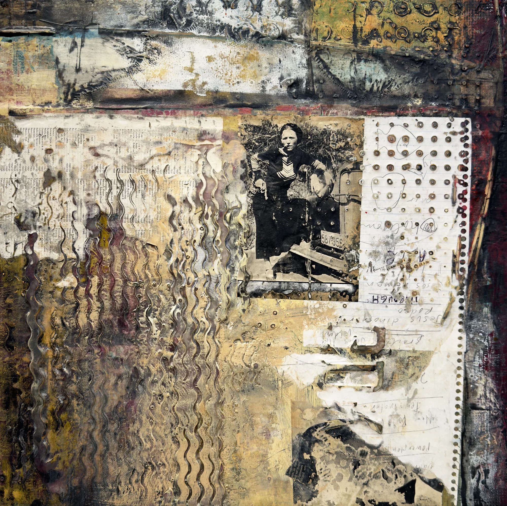 "Mona Lisa" - 21.5"x21.5"