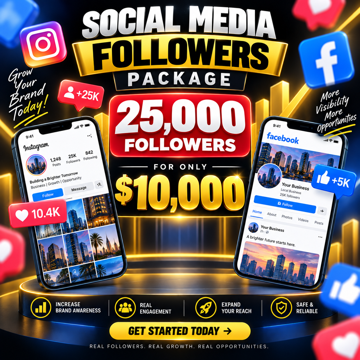 Social Media Likes/Followers Bundle