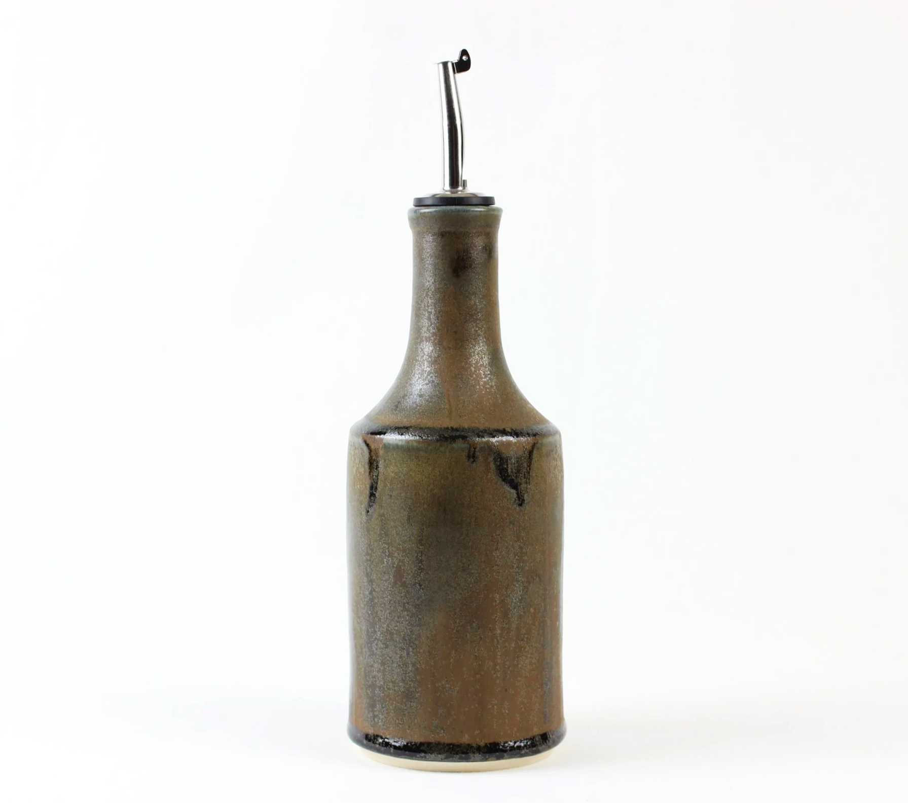 Blue Stone and Ancient Jasper Olive Oil Bottle