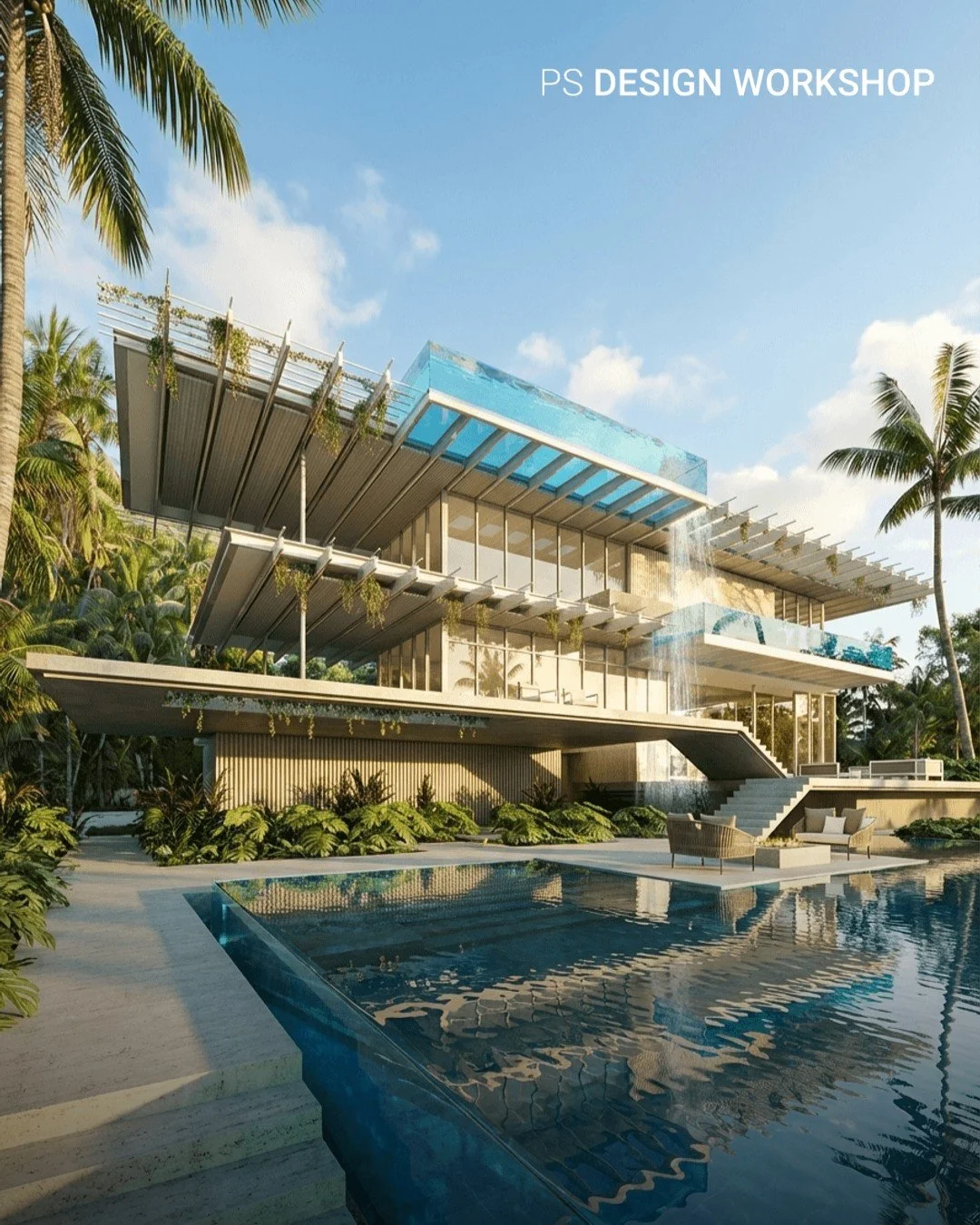 We invite you to explore the Emerson Drive Residence - a home exploring the use of waterfalls as a shading device. 

-

Residential Proposal - Design Collaboration with WOA Architects 

#modernarchitecture #sarasotaarchitecture #emersondrive #florida