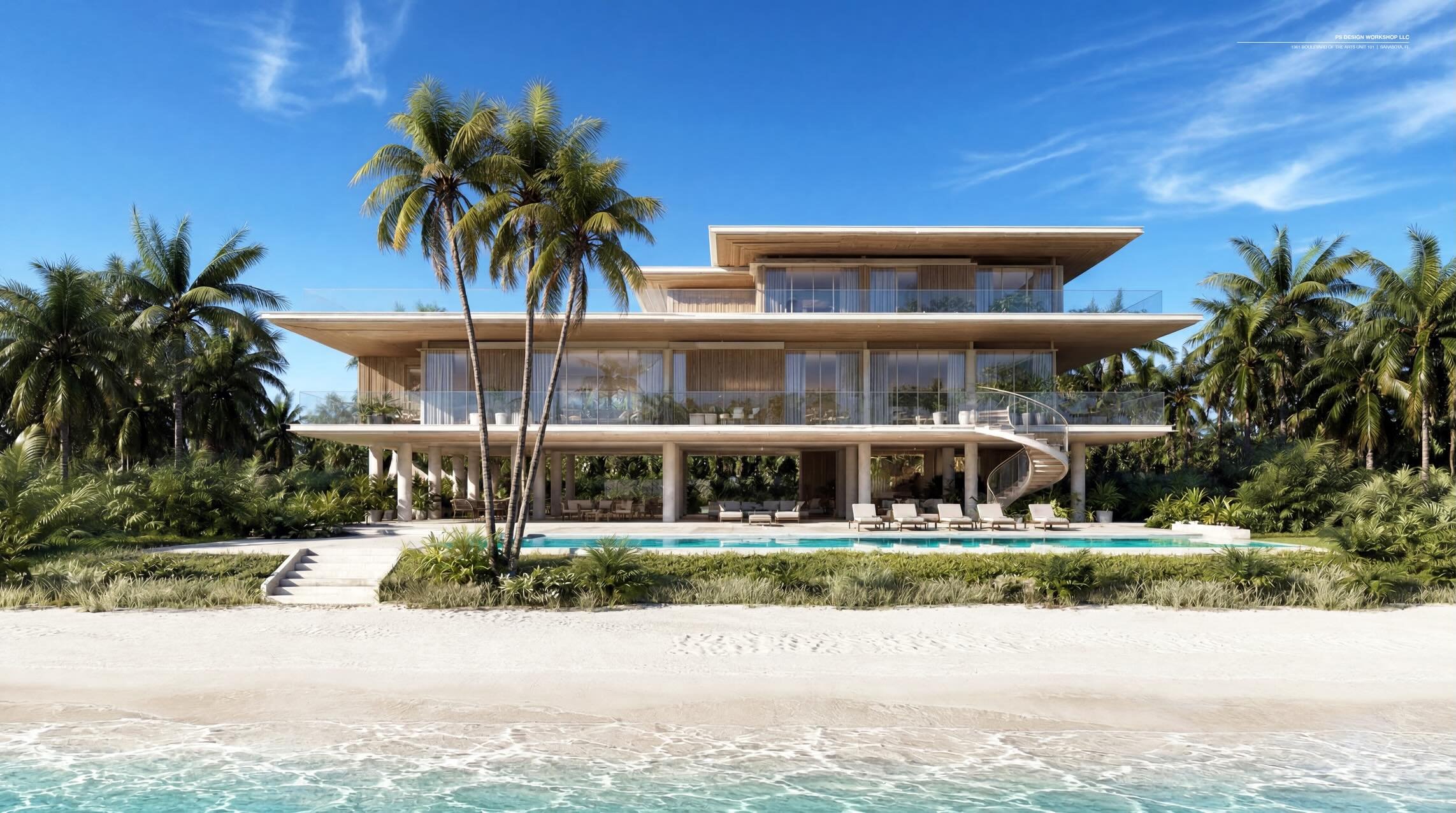 Introducing 3301 Bayshore Rd 

Although positioned along Sarasota Bay, the property enjoys a rare beach-like waterfront condition. The home&rsquo;s palette of warm, natural materials and soft coastal textures draws inspiration from this unique settin