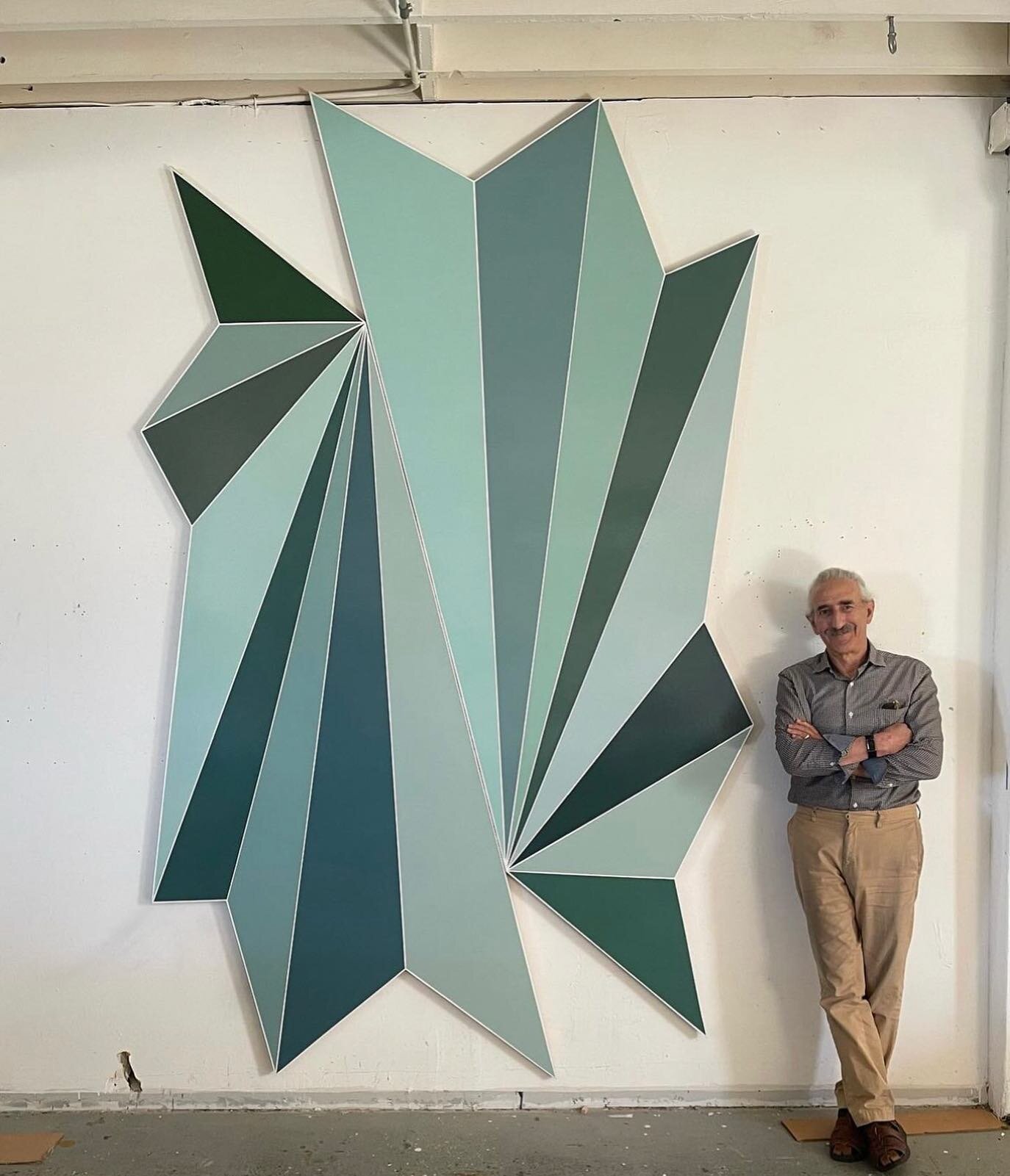 This commission by one of our favorite artists  @howardhersh will soon be on its way to Dallas where its larger-than-life scale will be inevitably diminished by the grandeur of the architecture it was chosen to complement. Before that happens, taking