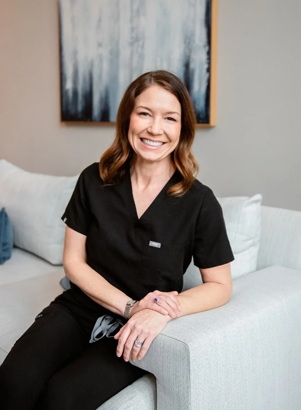 Emily with Elevated Wellness Frisco is one of our dedicated nurses to assist you with your Mobile IV Therapy and After Surgery Care needs in Dallas, Frisco, and Plano, Texas