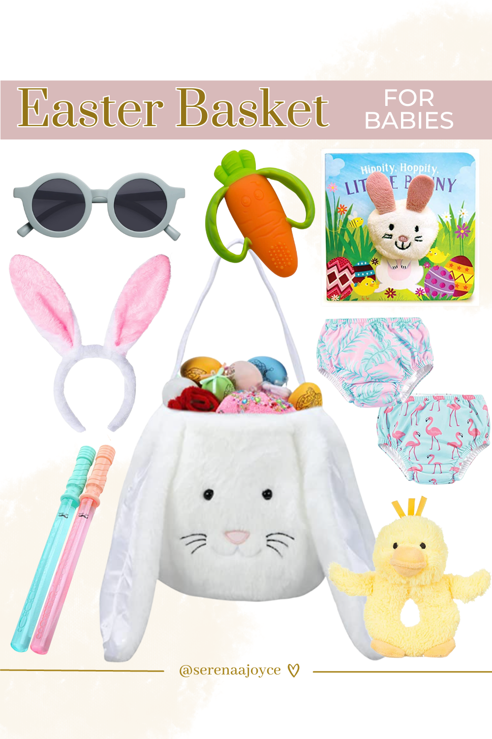 Baby’s First Easter Basket Ideas - For Under 1 Year Old