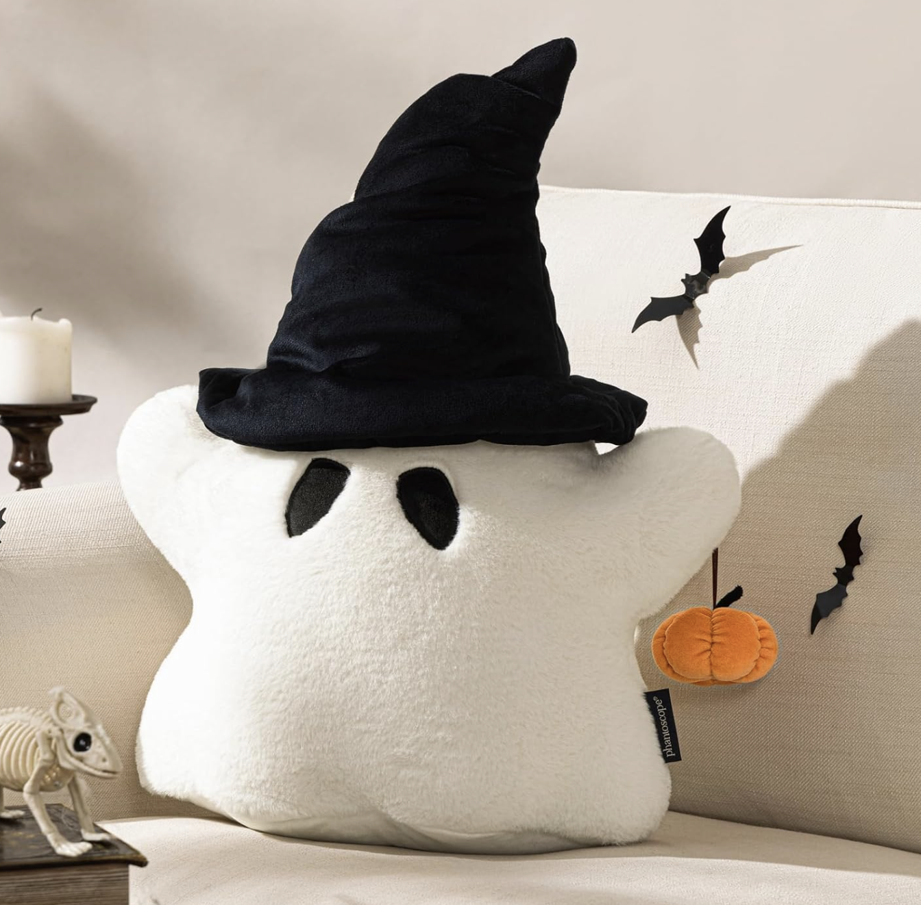 Halloween Ghost Shape Pillow [shop]