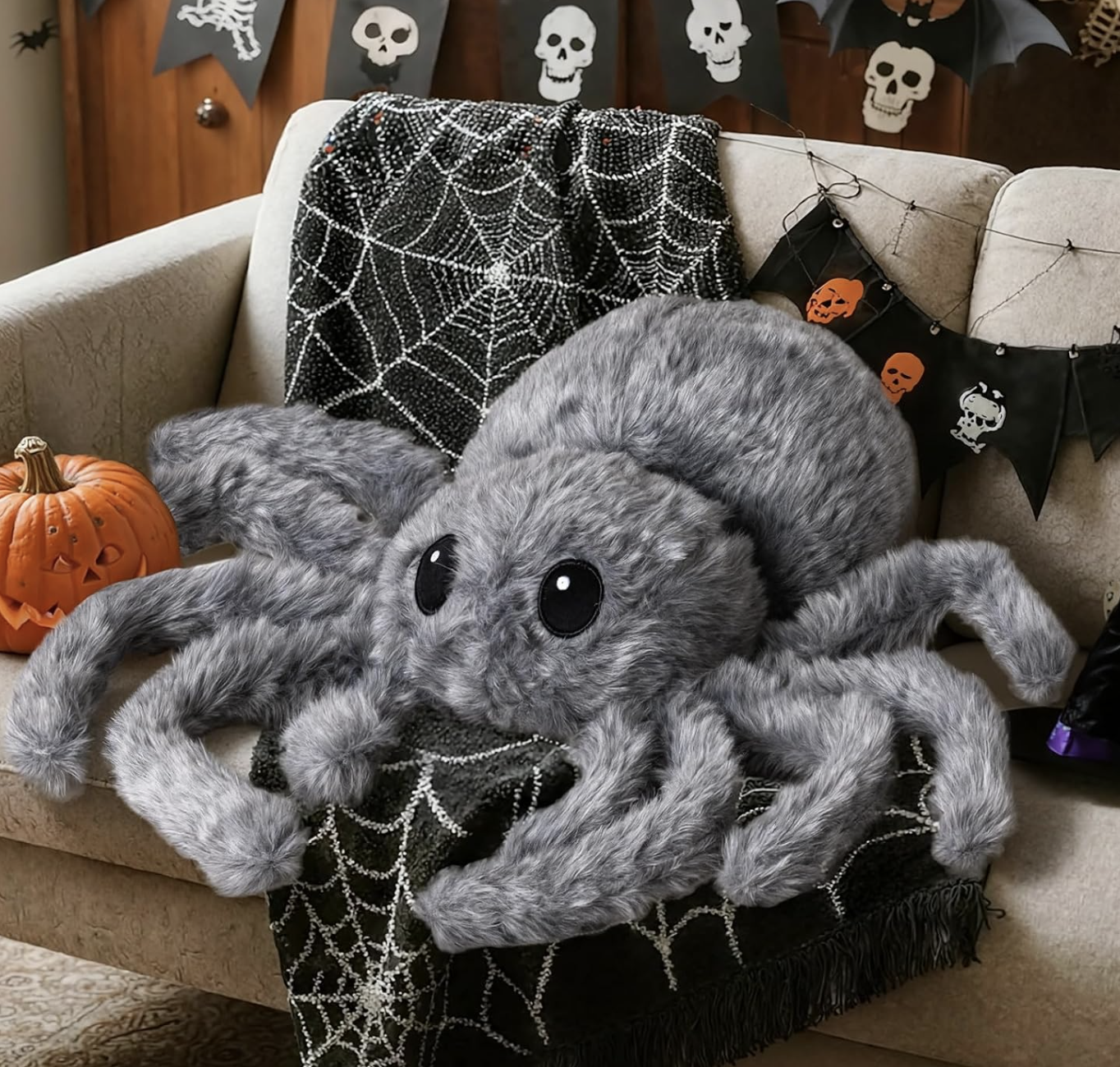 Spider Throw Pillow [shop]