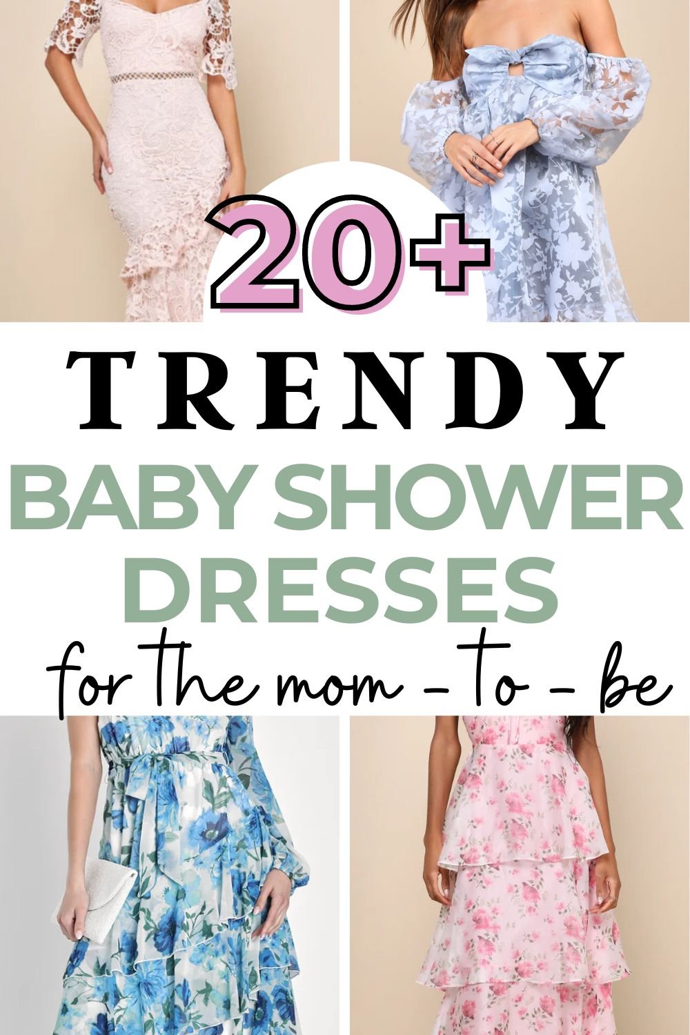 baby shower dresses for the mom to be