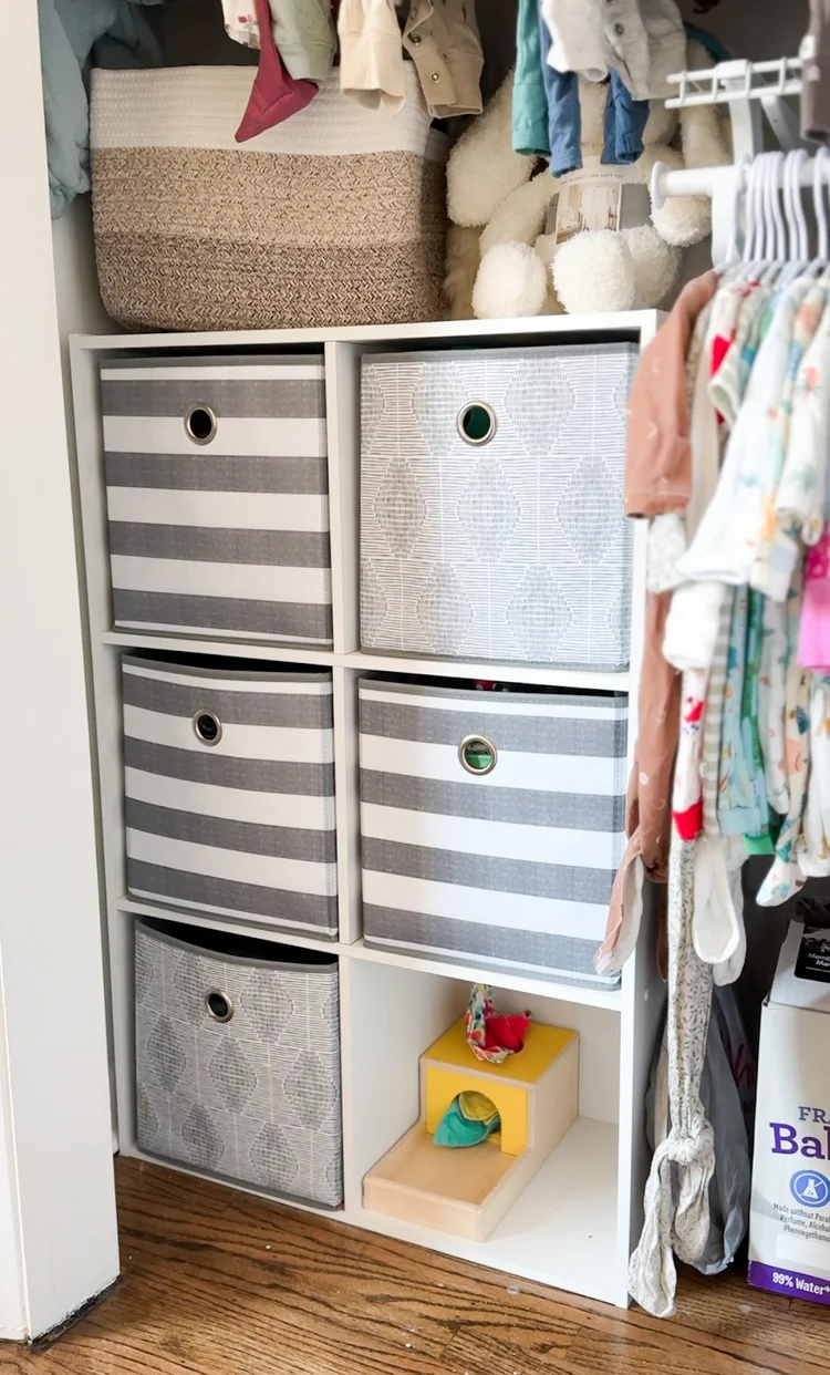 Start Organizing A Nursery Closet With These Simple Ideas — serenaajoyce