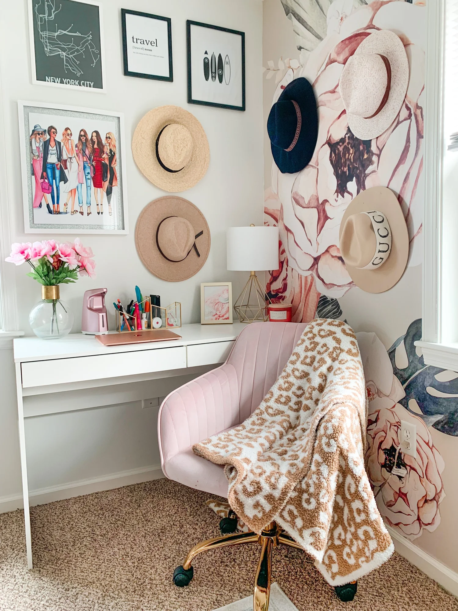 How To Turn A Bedroom Into a Walk-In Closet Office (Cloffice Ideas ...