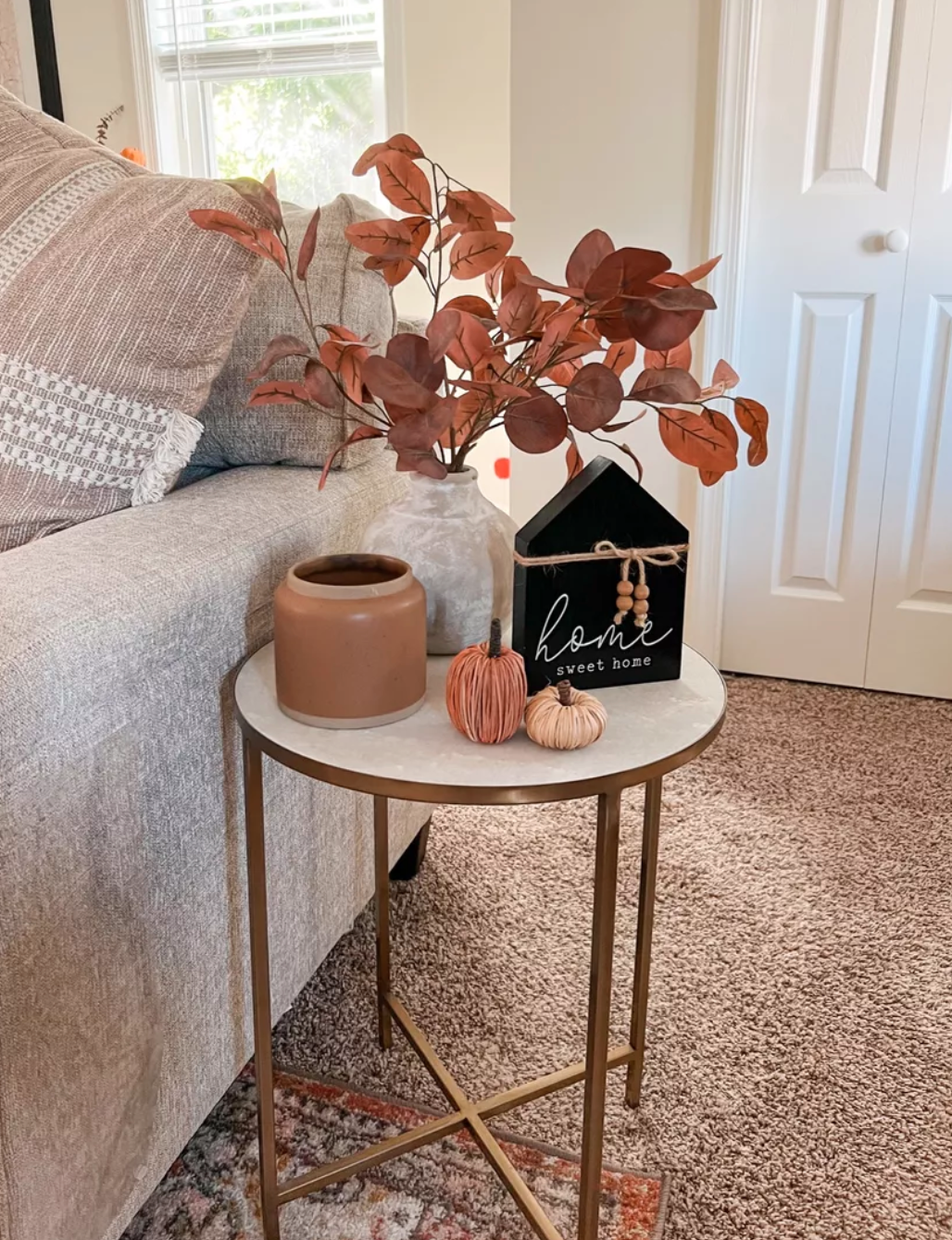 fall home decor on a budget