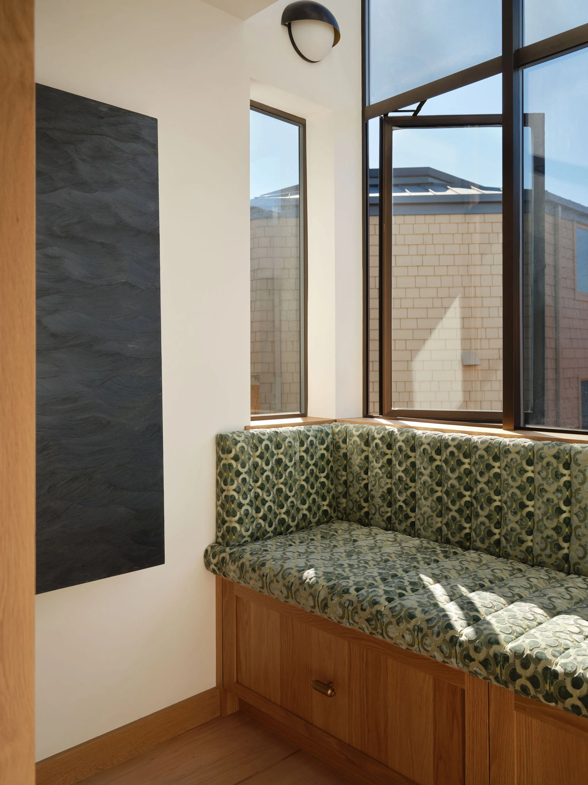 Seattle Interior Designer House Boat Reading Nook