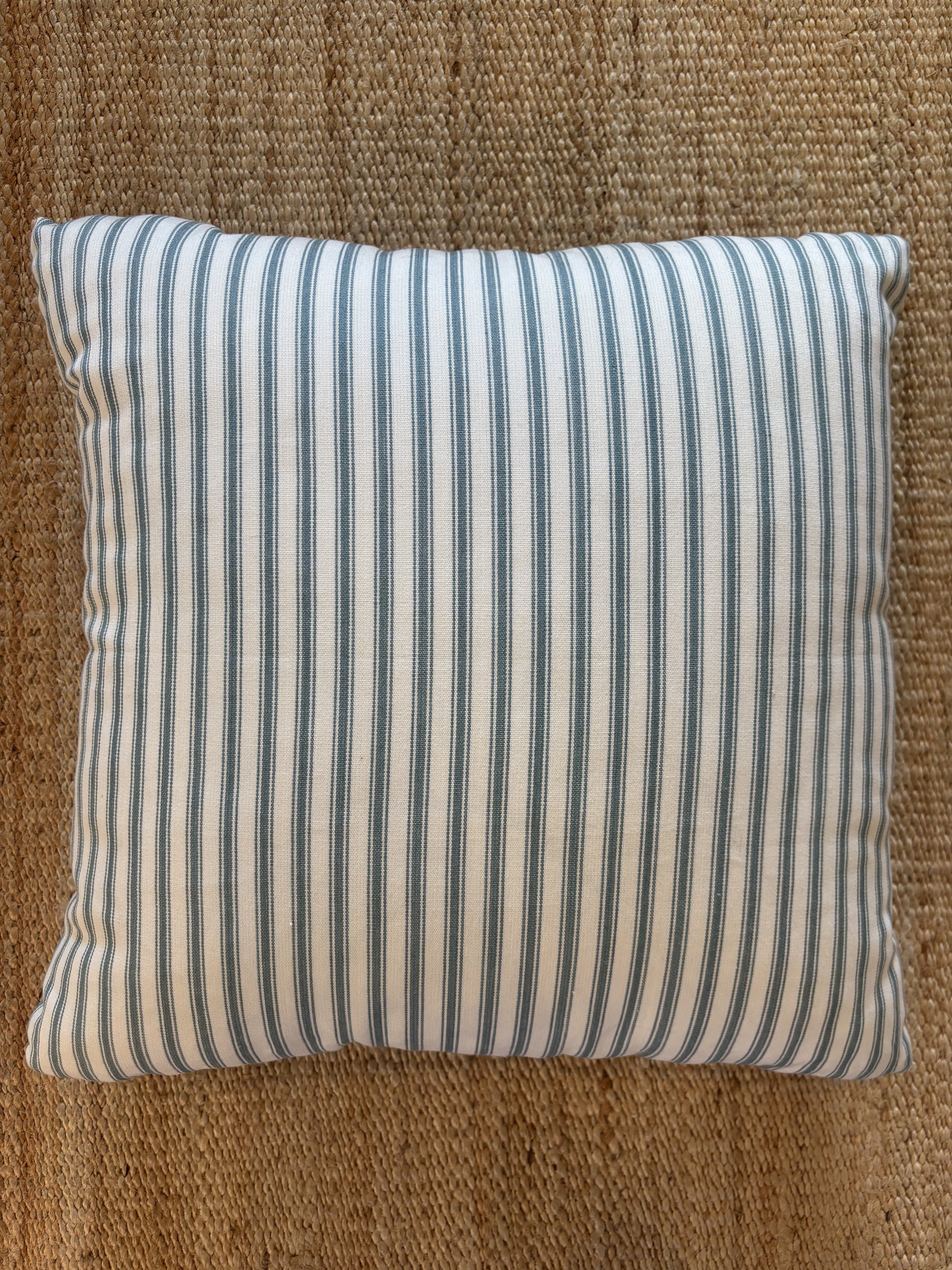 Coastal Striped Square Pillow