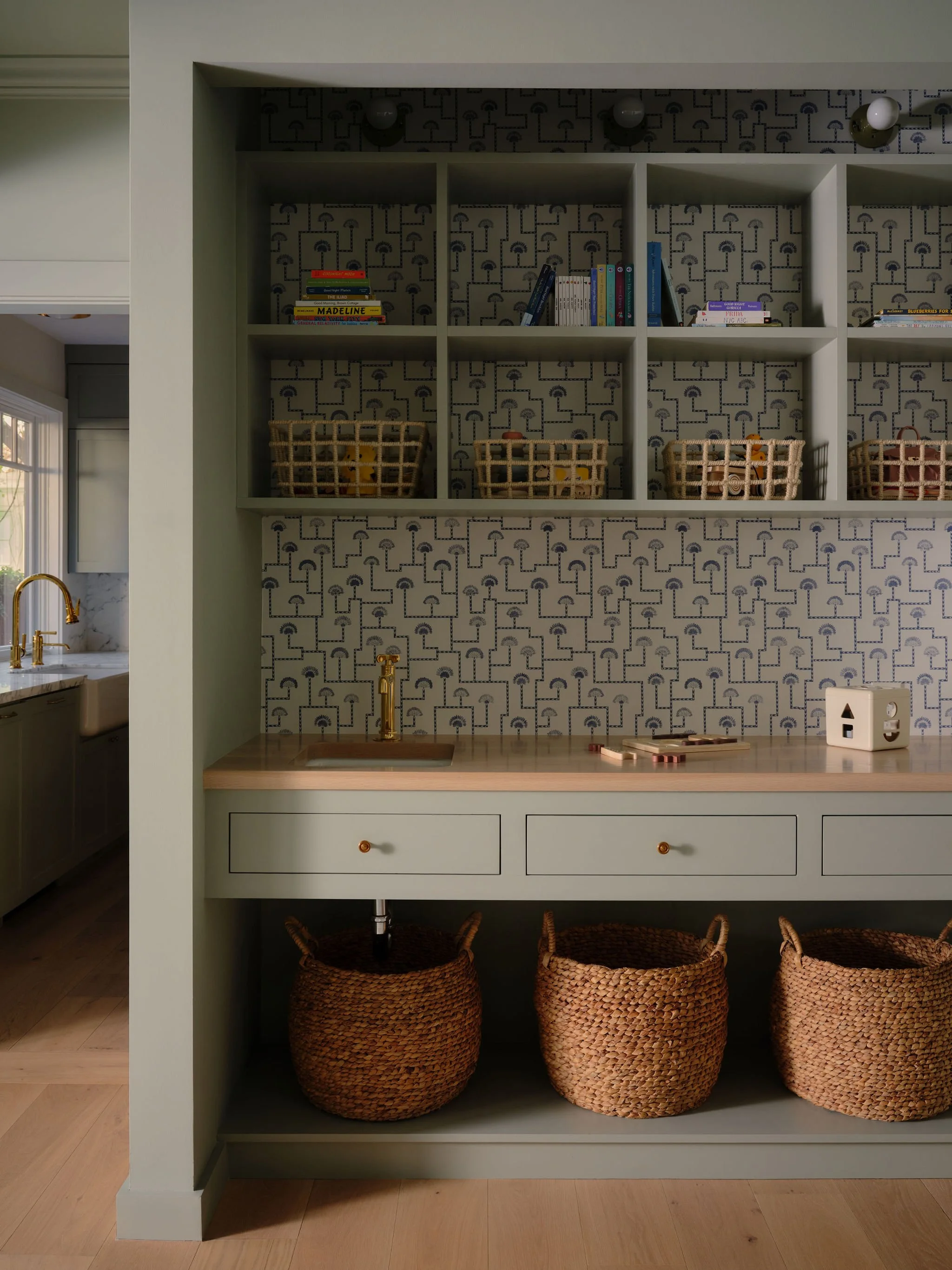 Anja Michals Interior Design Mill Valley - Playroom Bar