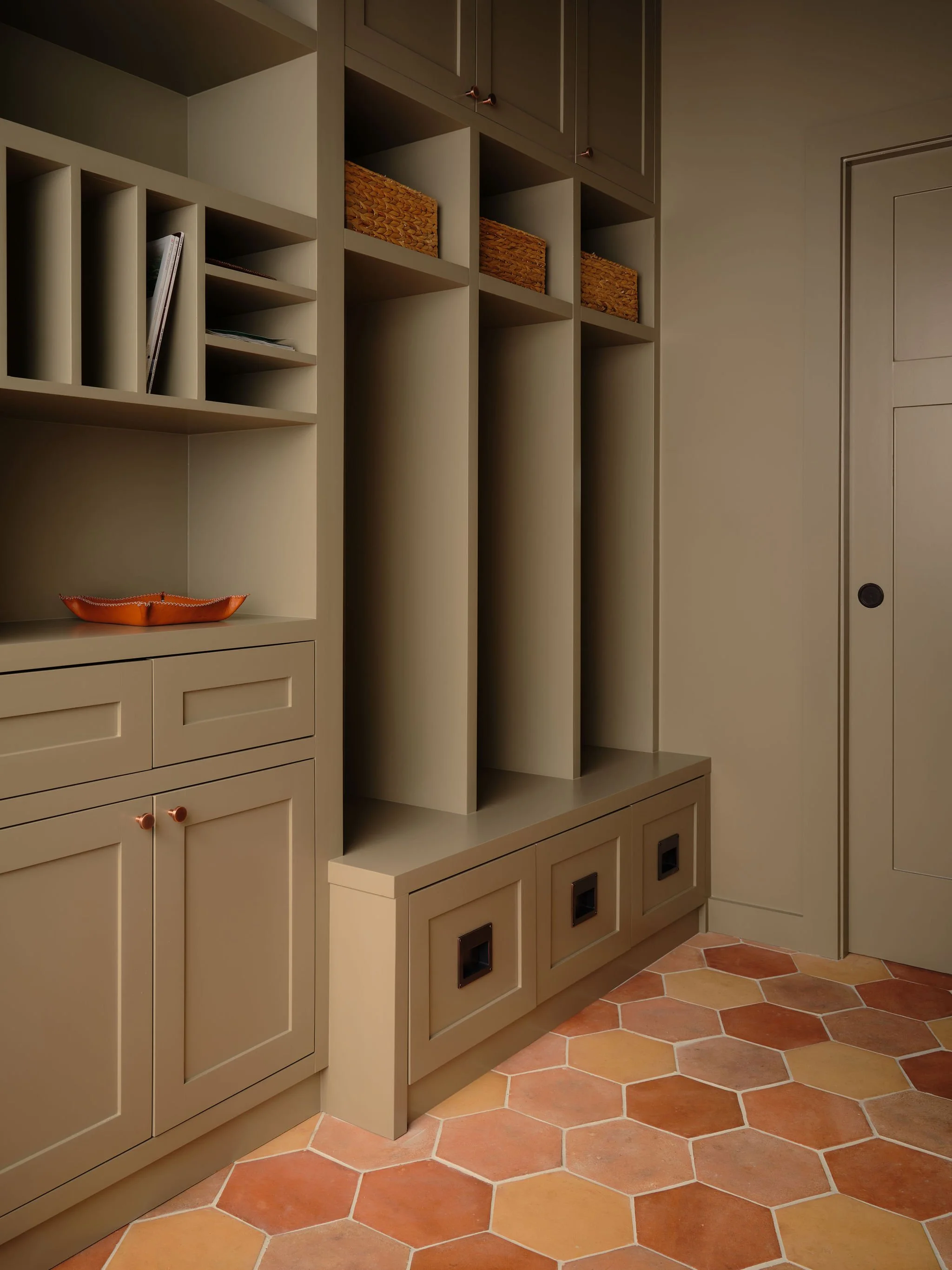Anja Michals Interior Design Mill Valley - Mudroom design