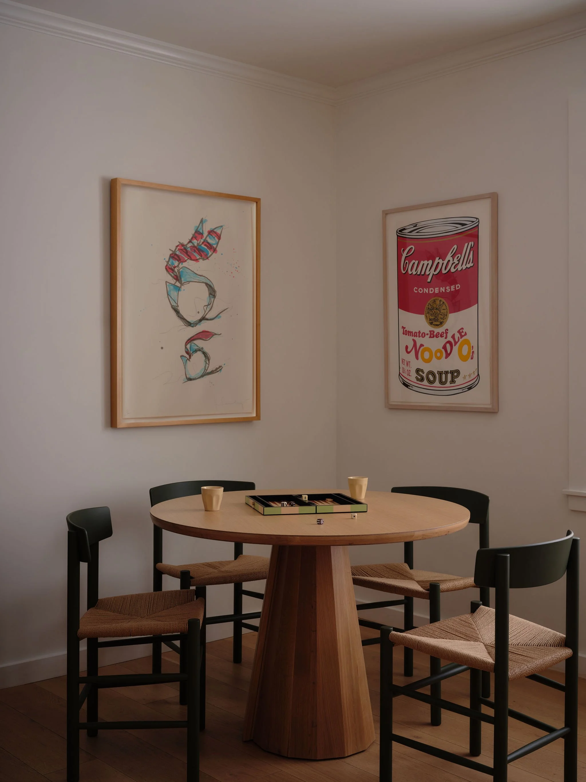 Anja Michals Interior Design Mill Valley - Games Table