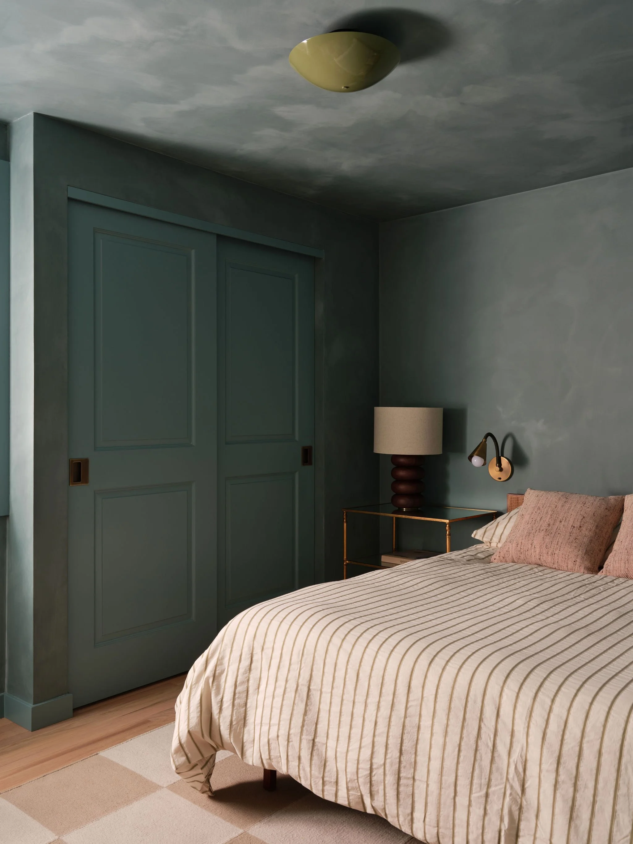 Seattle Interior Designer House Boat Guest Bedroom