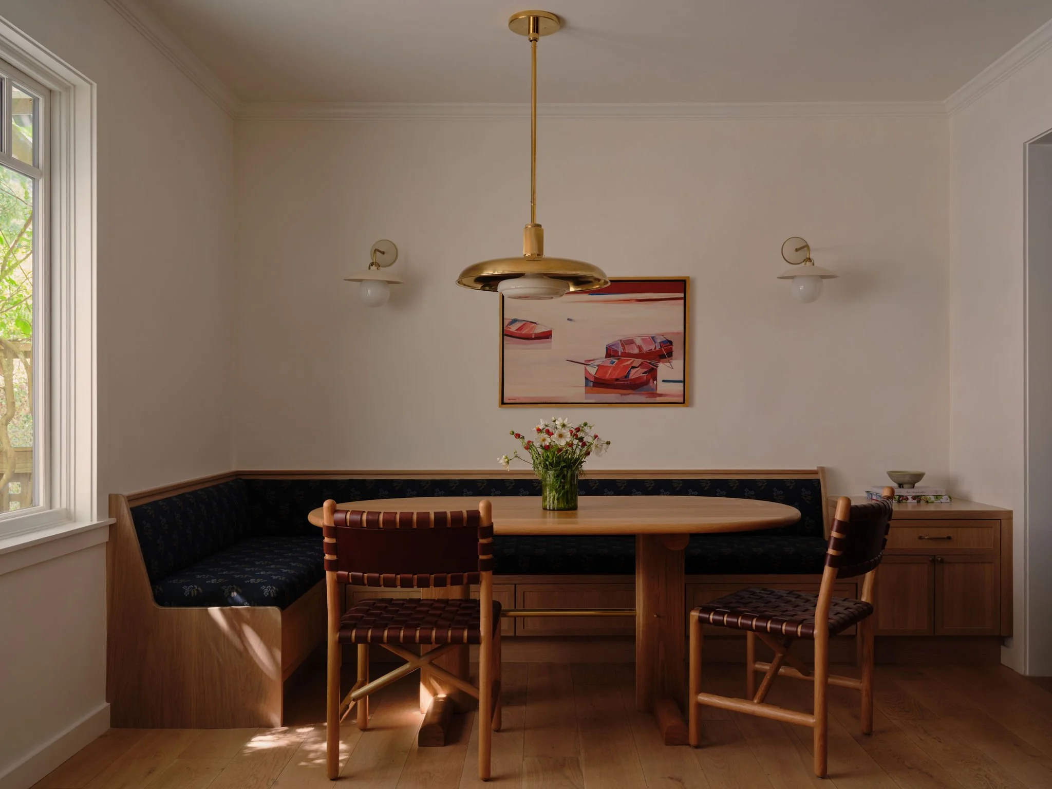 Anja Michals Interior Design Mill Valley - Banquette