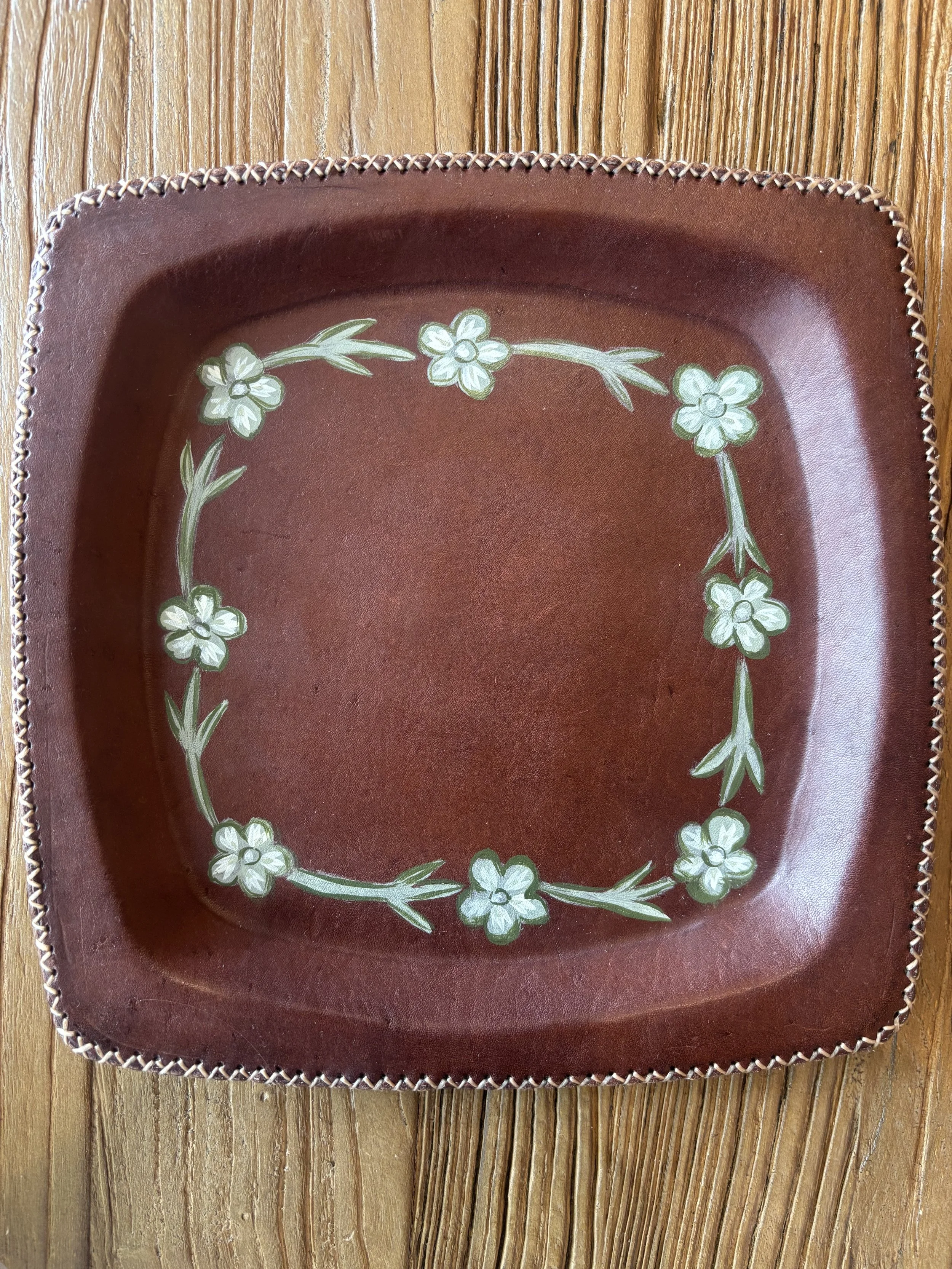 Leather Tray