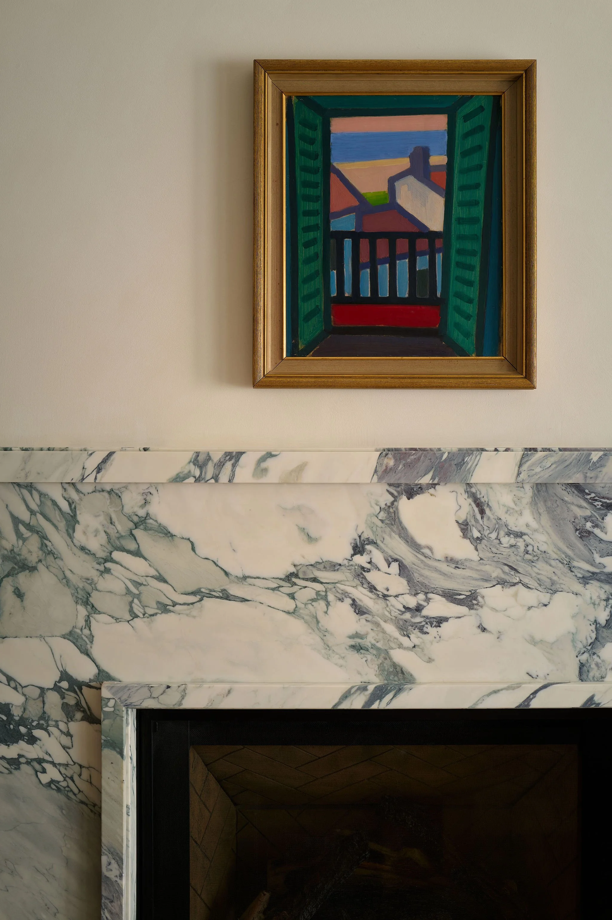 Anja Michals Interior Design Mill Valley - Fireplace