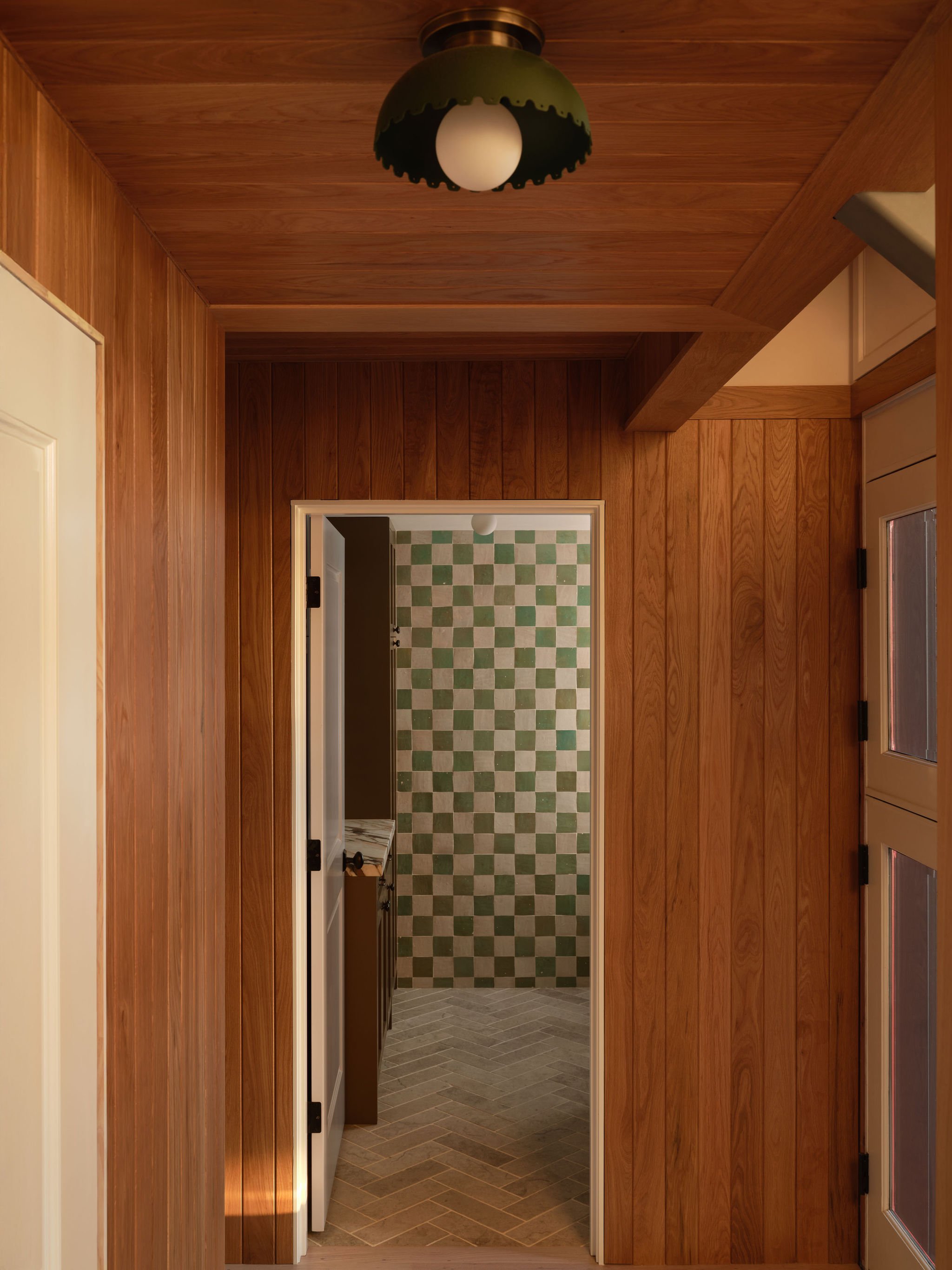 Seattle Interior Designer House Boat Entry