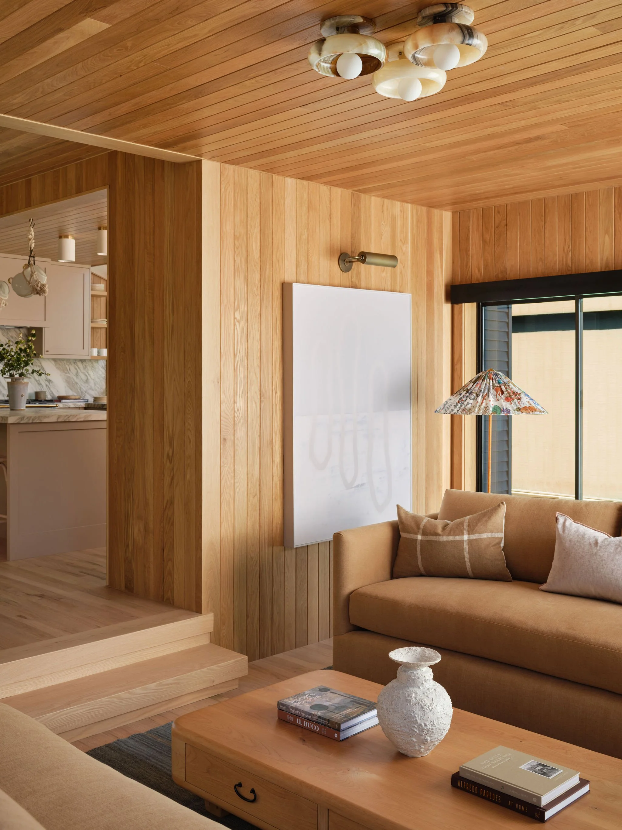 Seattle Interior Designer House Boat Living Room